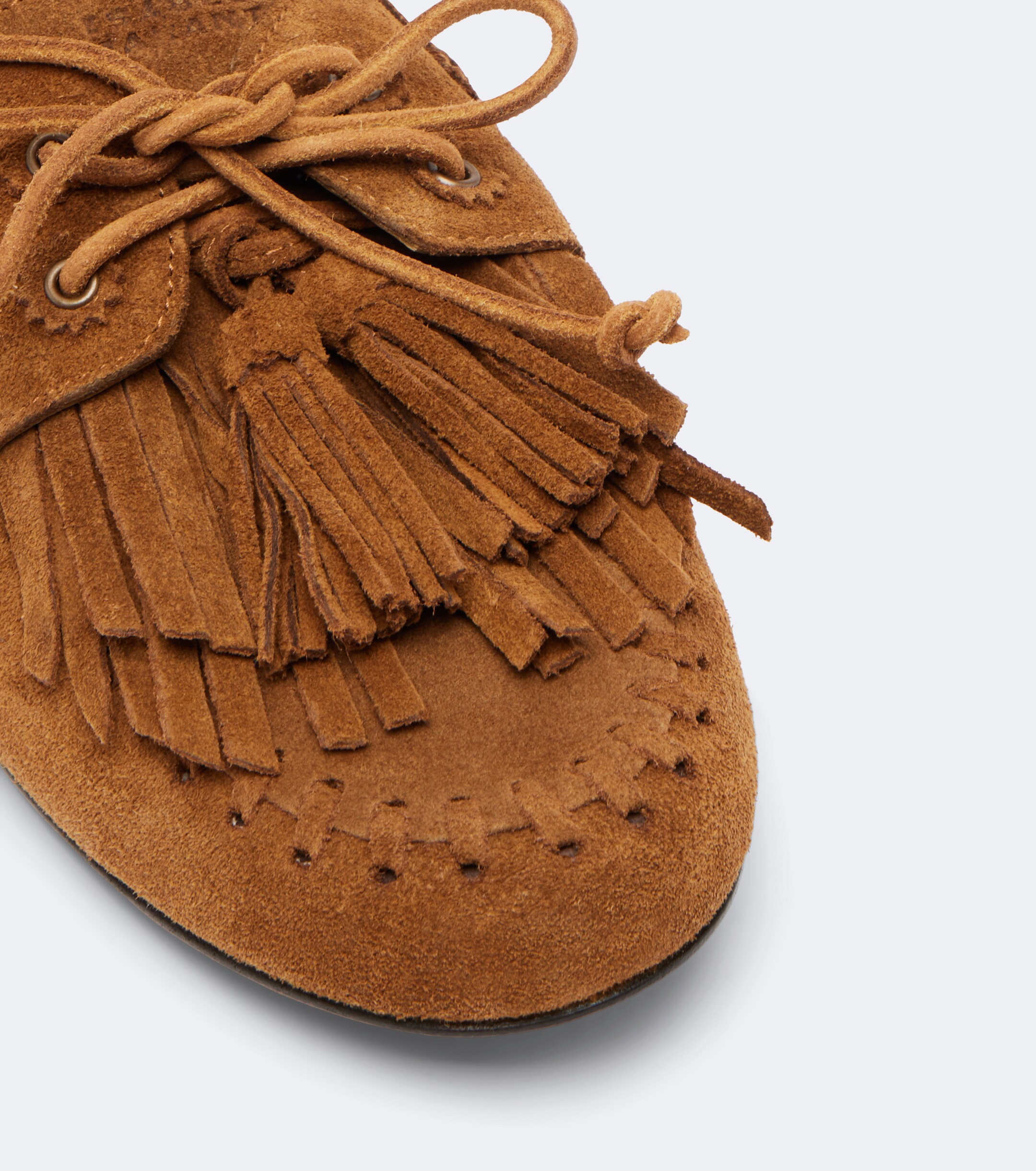 Isabel Marant Isabel Marant Fersi fringed suede boat shoes