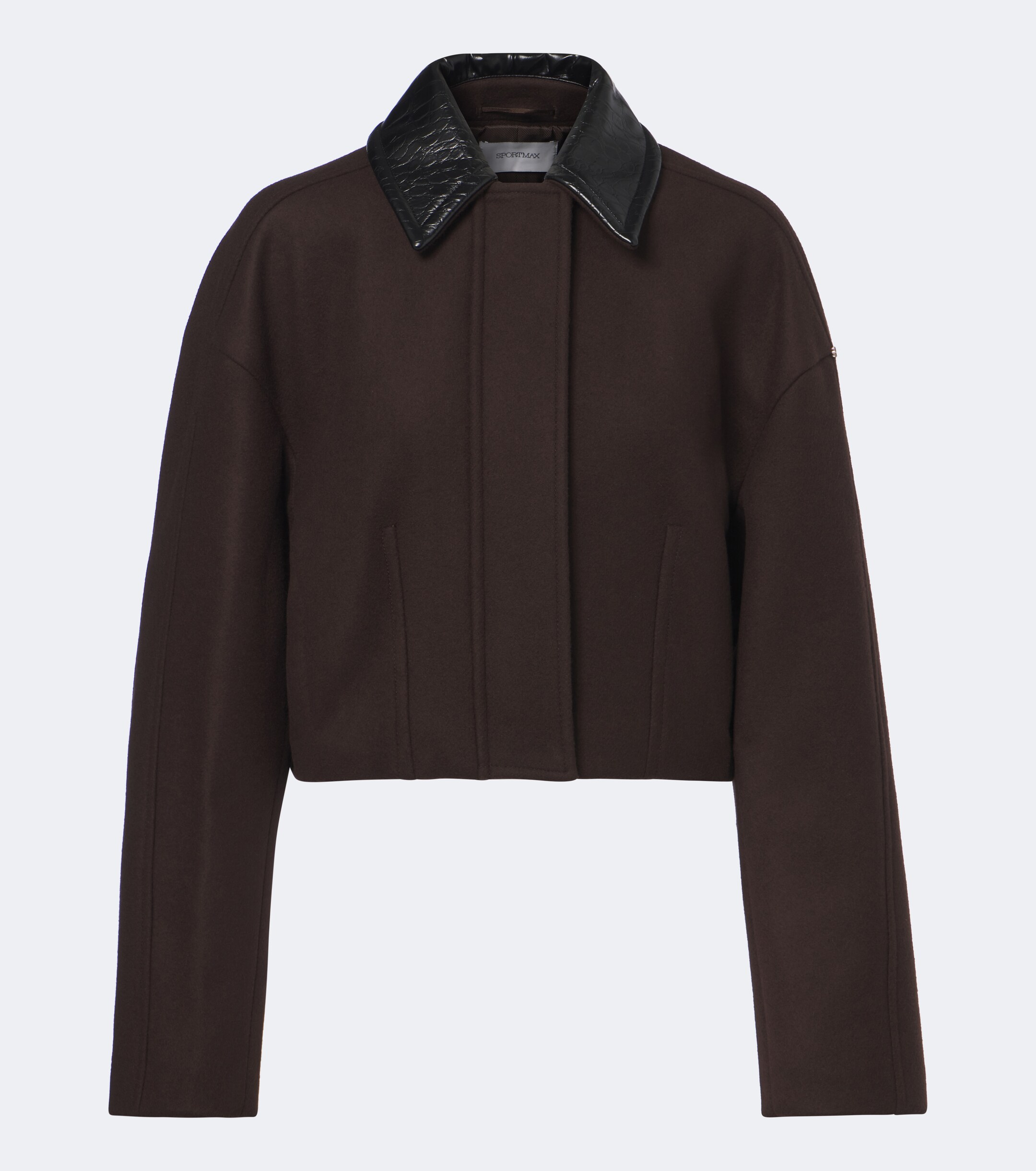 Sportmax Sportmax Cropped virgin wool jacket