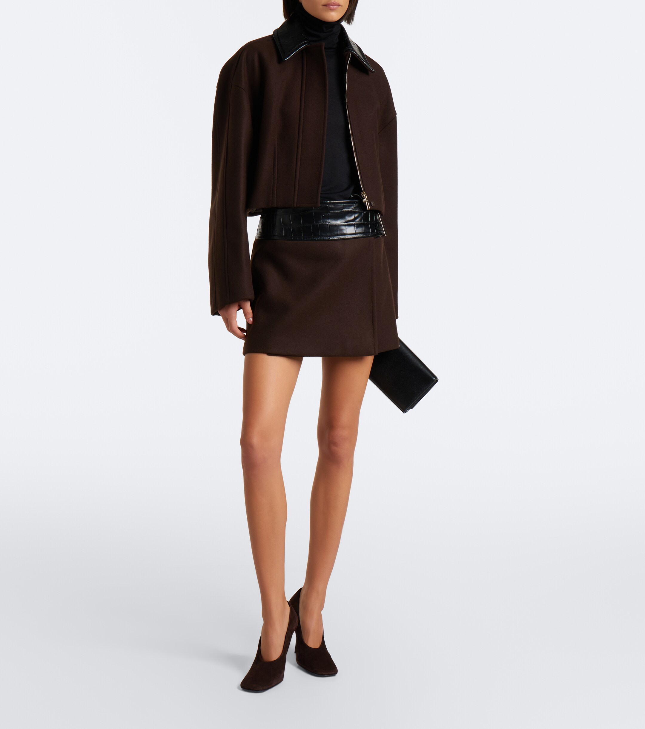 Sportmax Sportmax Cropped virgin wool jacket