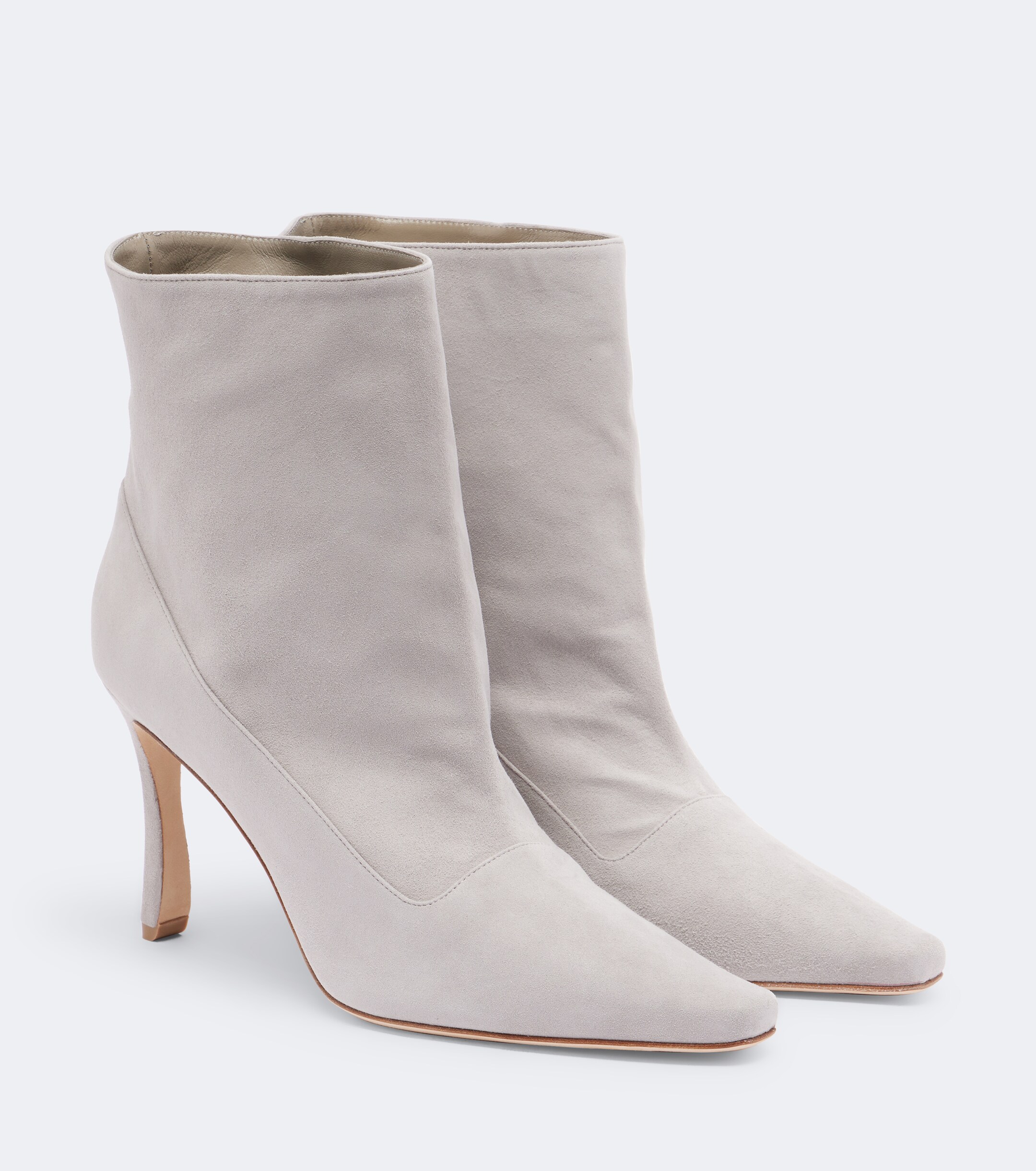 MANOLO BLAHNIK Manolo Blahnik Gostatu suede ankle boots