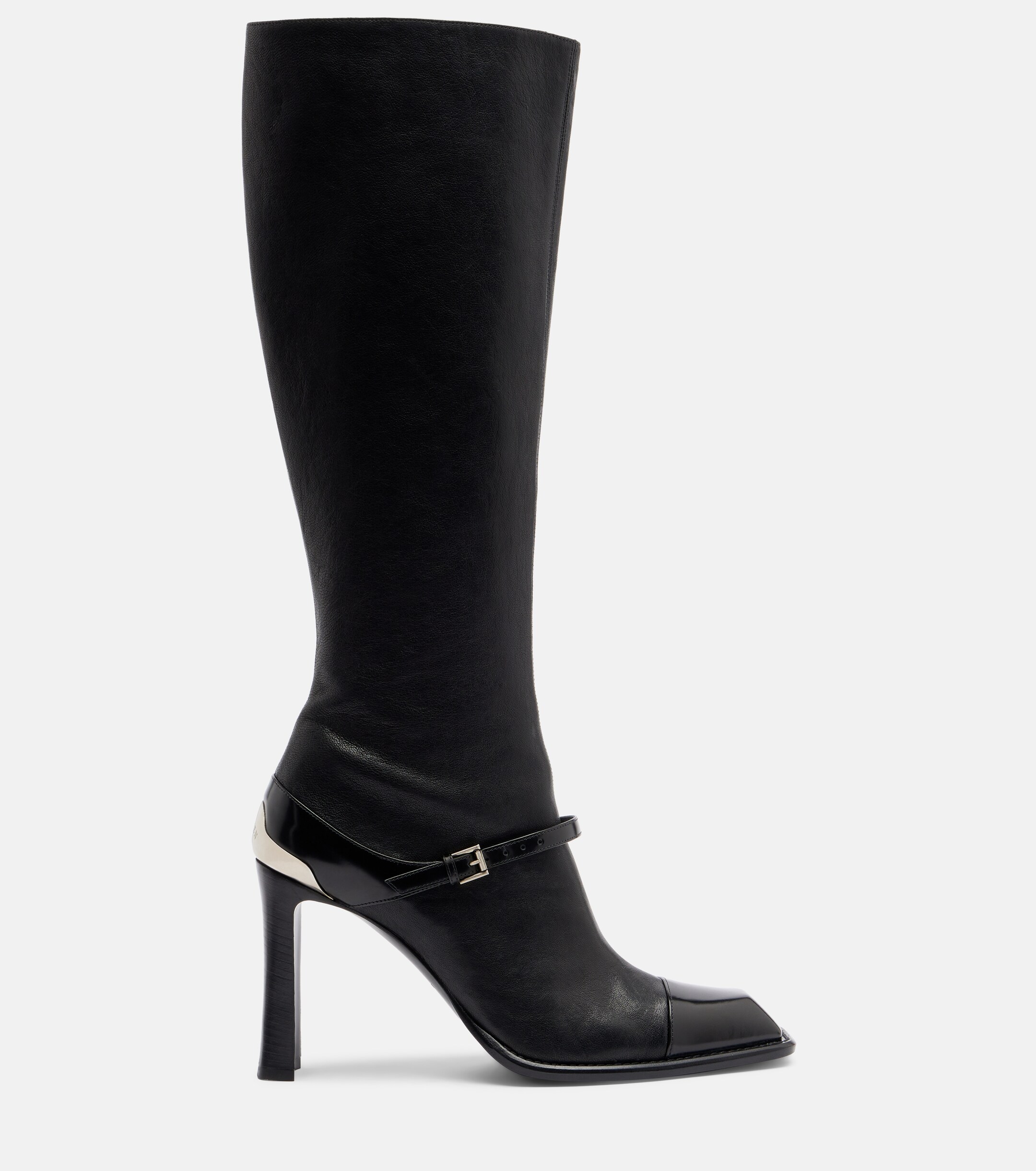 McQueen McQueen Niko leather knee-high boots