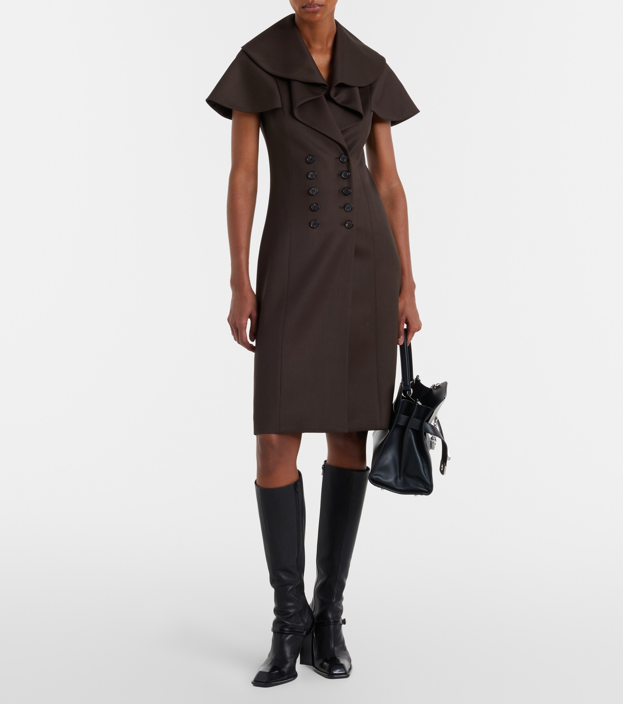McQueen McQueen Niko leather knee-high boots
