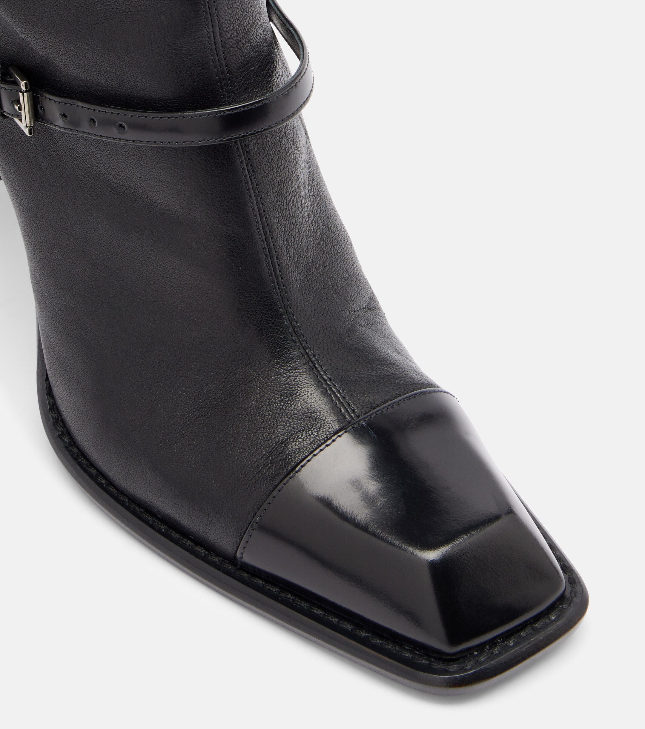 McQueen McQueen Niko leather knee-high boots