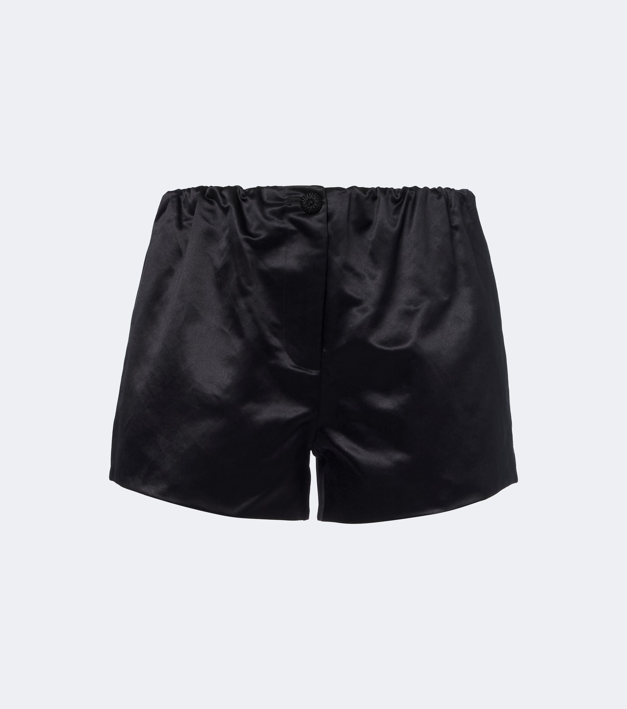 POSSE Posse Verity cotton and silk satin shorts