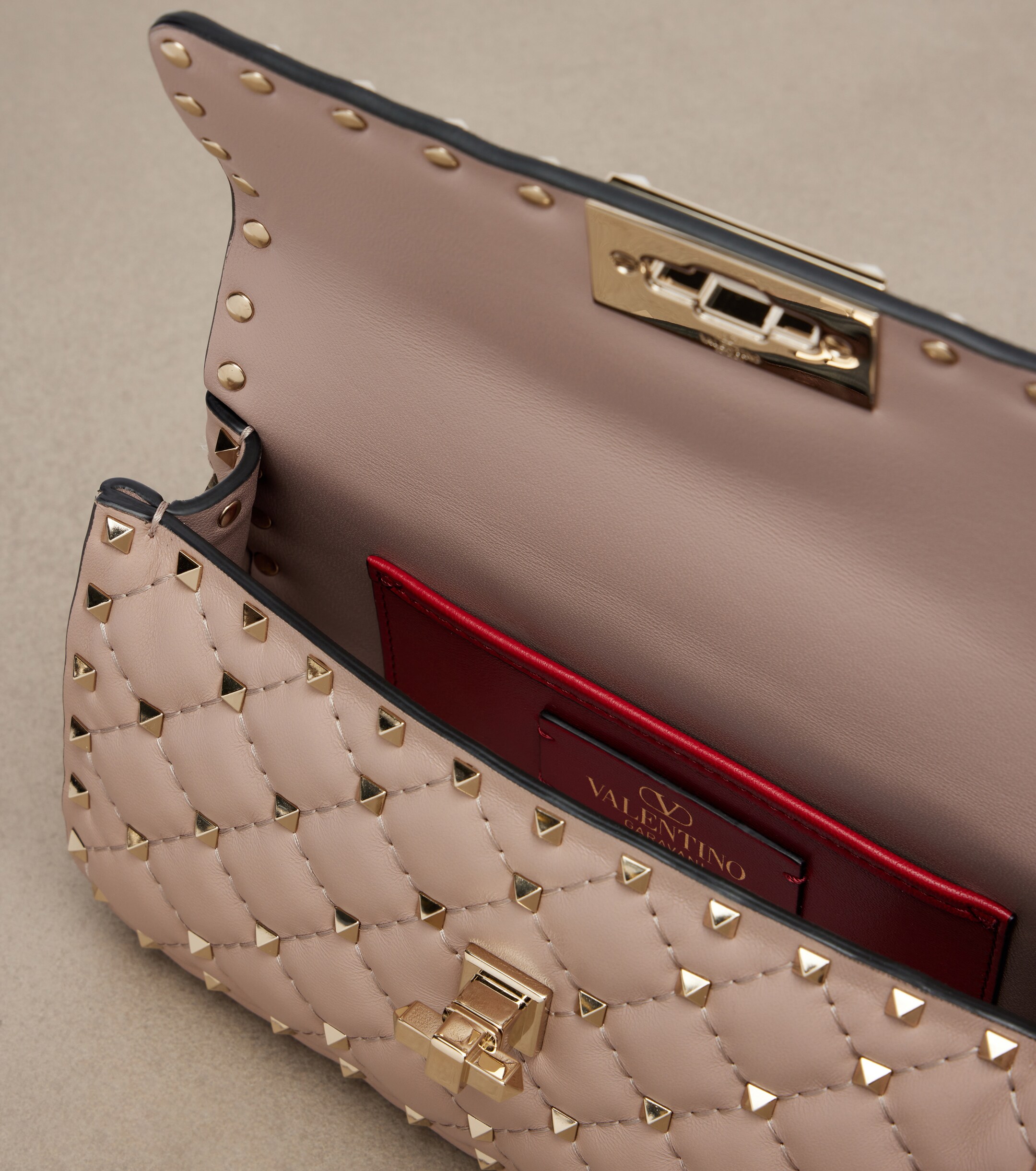 Valentino Garavani Rockstud Spike Small leather shoulder bag thumbnail
