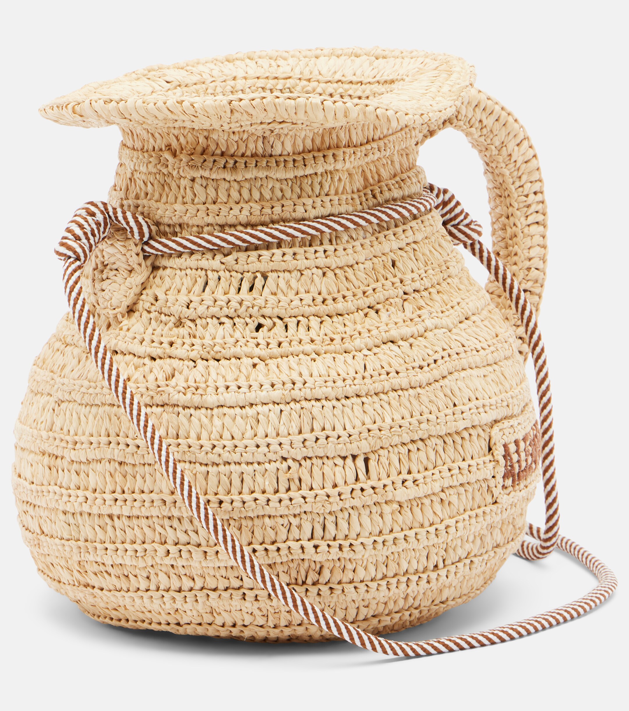 Alémais Alémais Michelle raffia crossbody bag