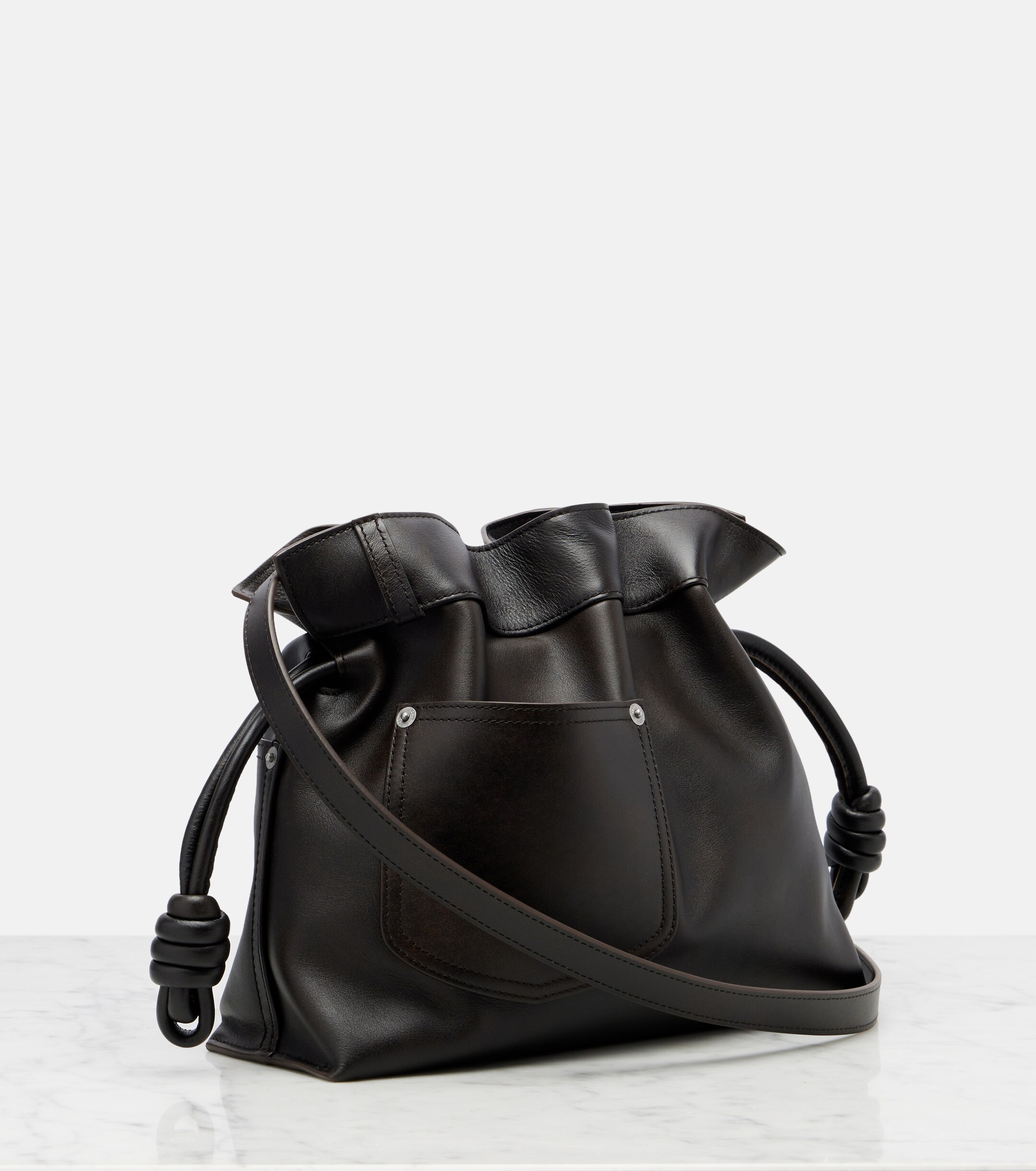Loewe Flamenco Medium leather clutch