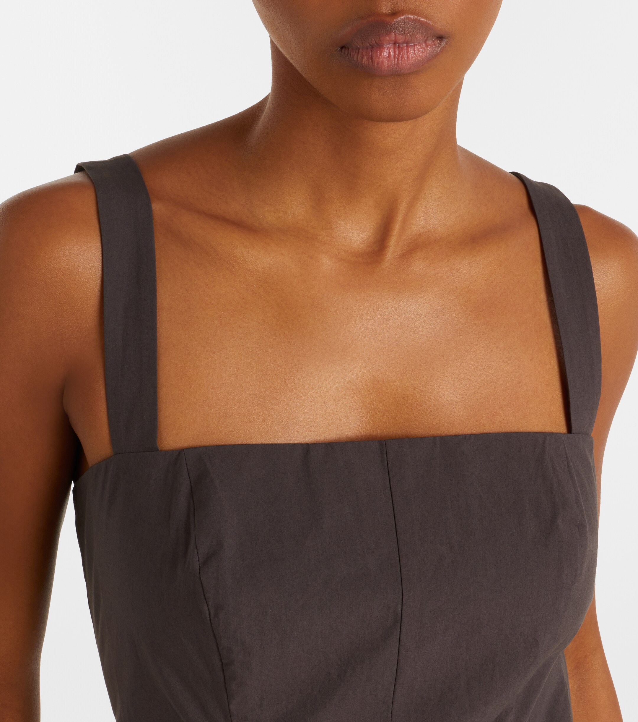 Proenza Schouler White Label Ella cotton midi dress thumbnail