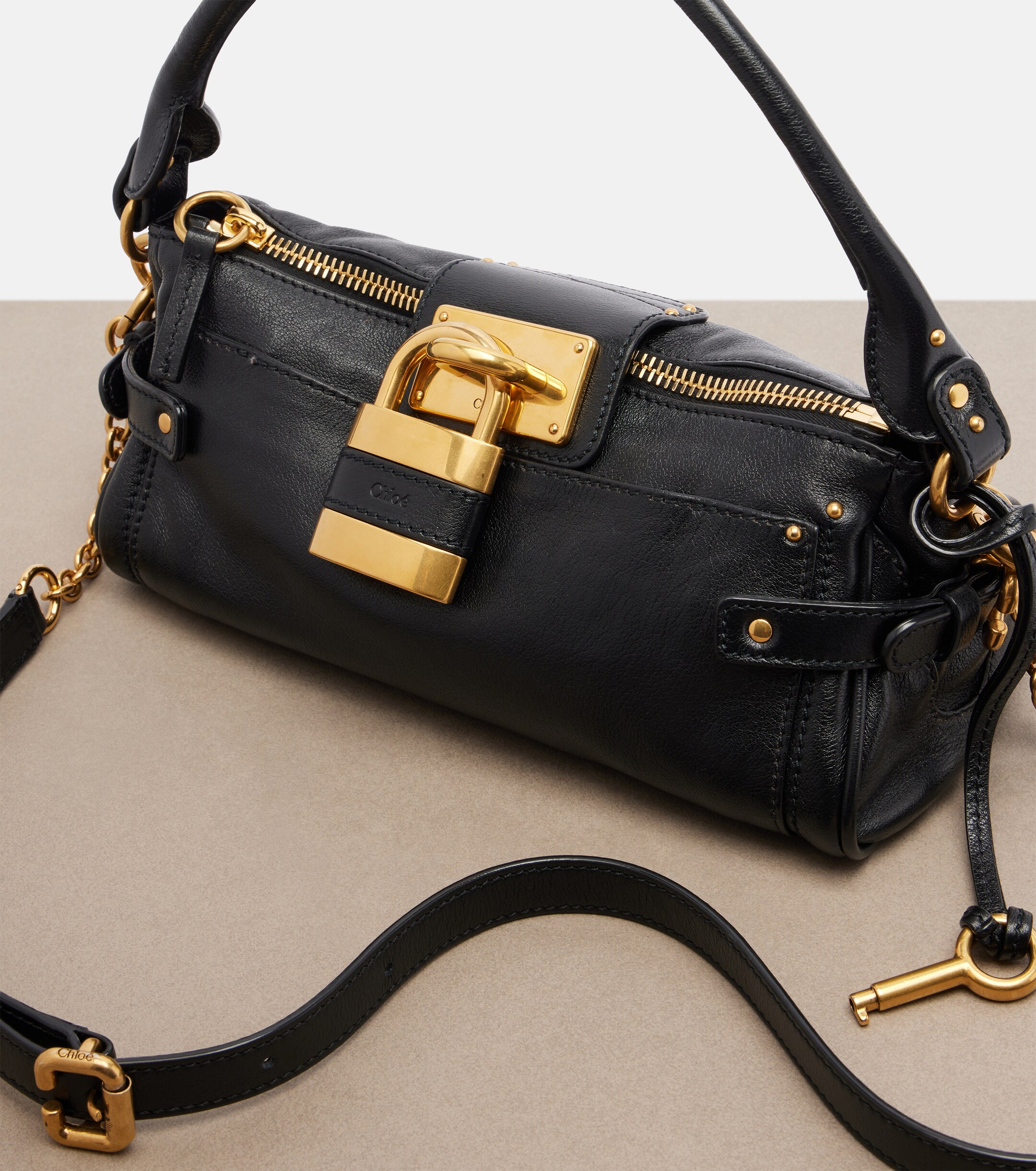 Chloé Paddington Small leather shoulder bag