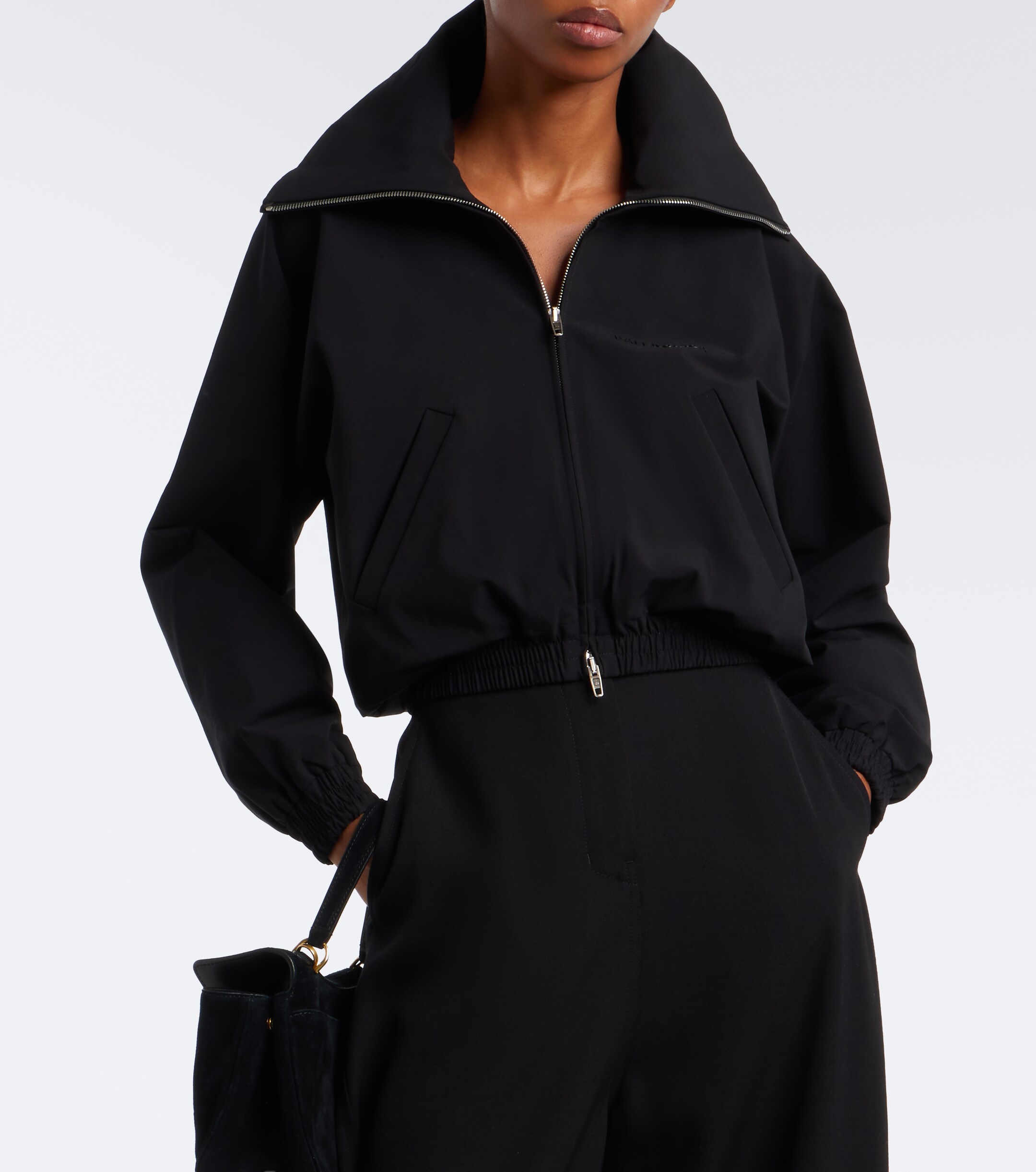 Balenciaga Balenciaga Cotton-blend blouson jacket