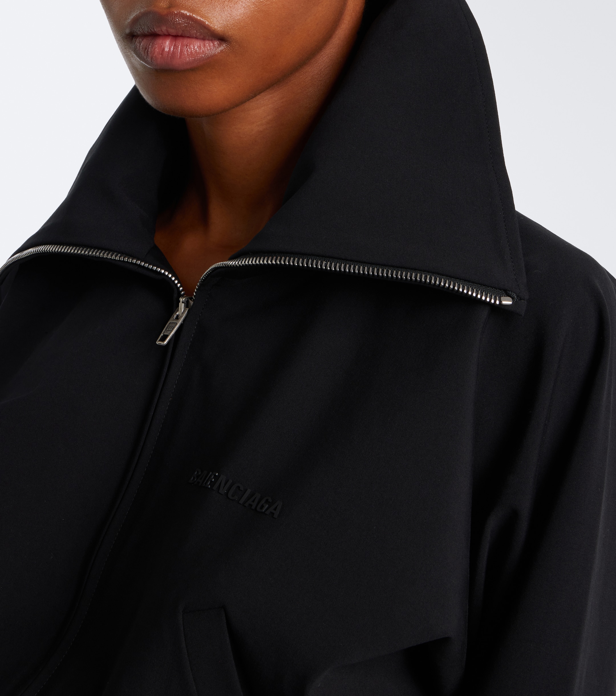Balenciaga Balenciaga Cotton-blend blouson jacket