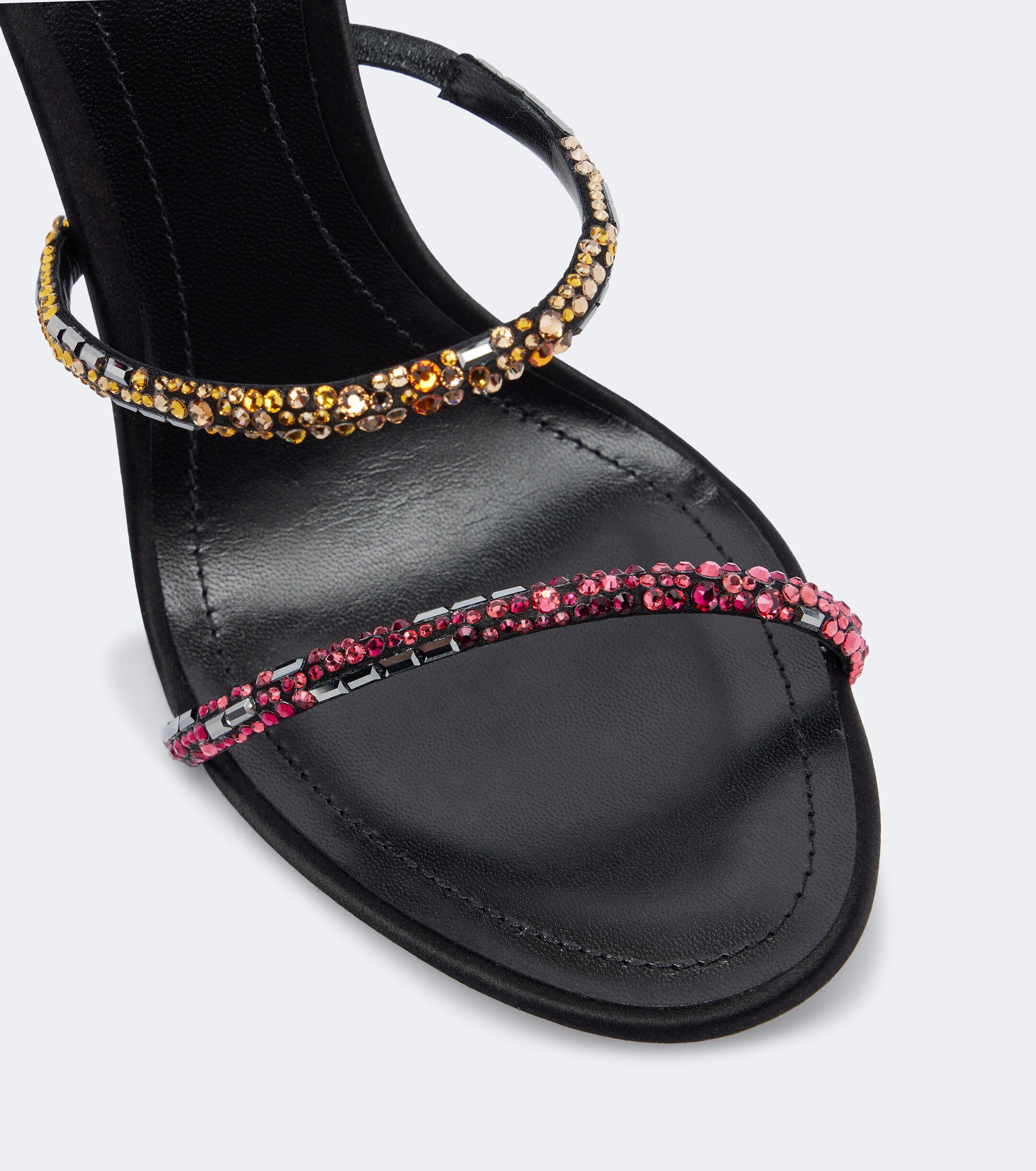 RENÉ CAOVILLA Rene Caovilla Cleo Swarovski-embellished satin sandals