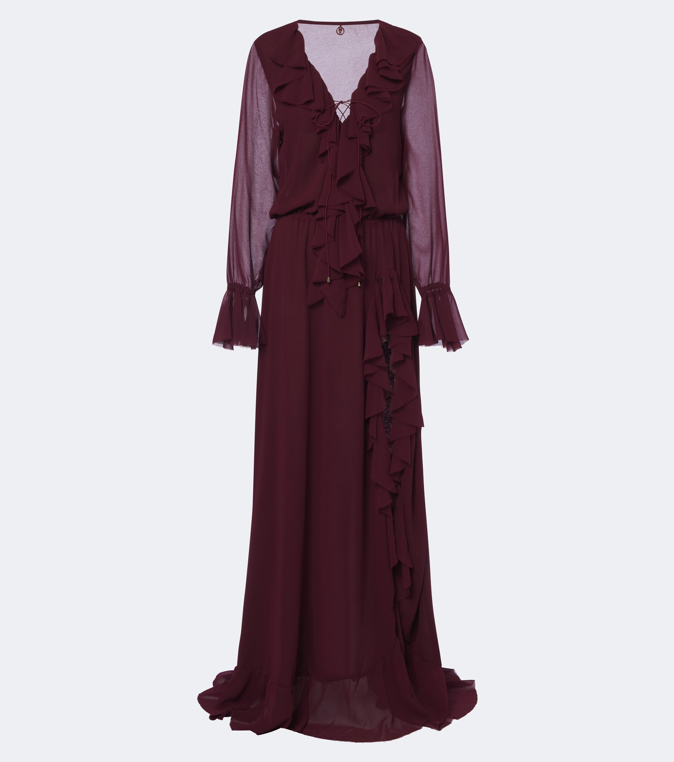 Bananhot Bananhot Bellen ruffled maxi dress