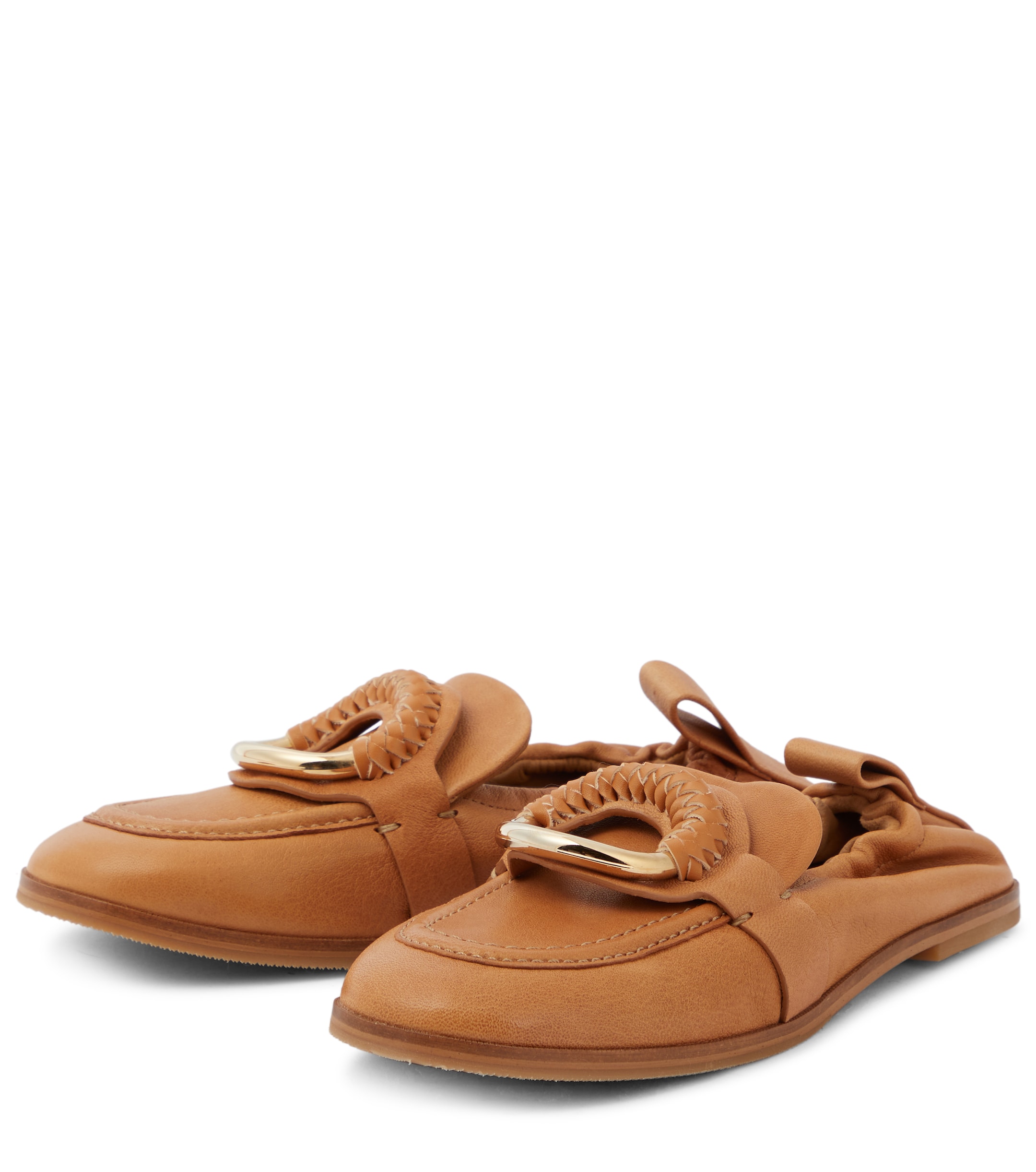 See By Chloé Hana embellished leather loafers