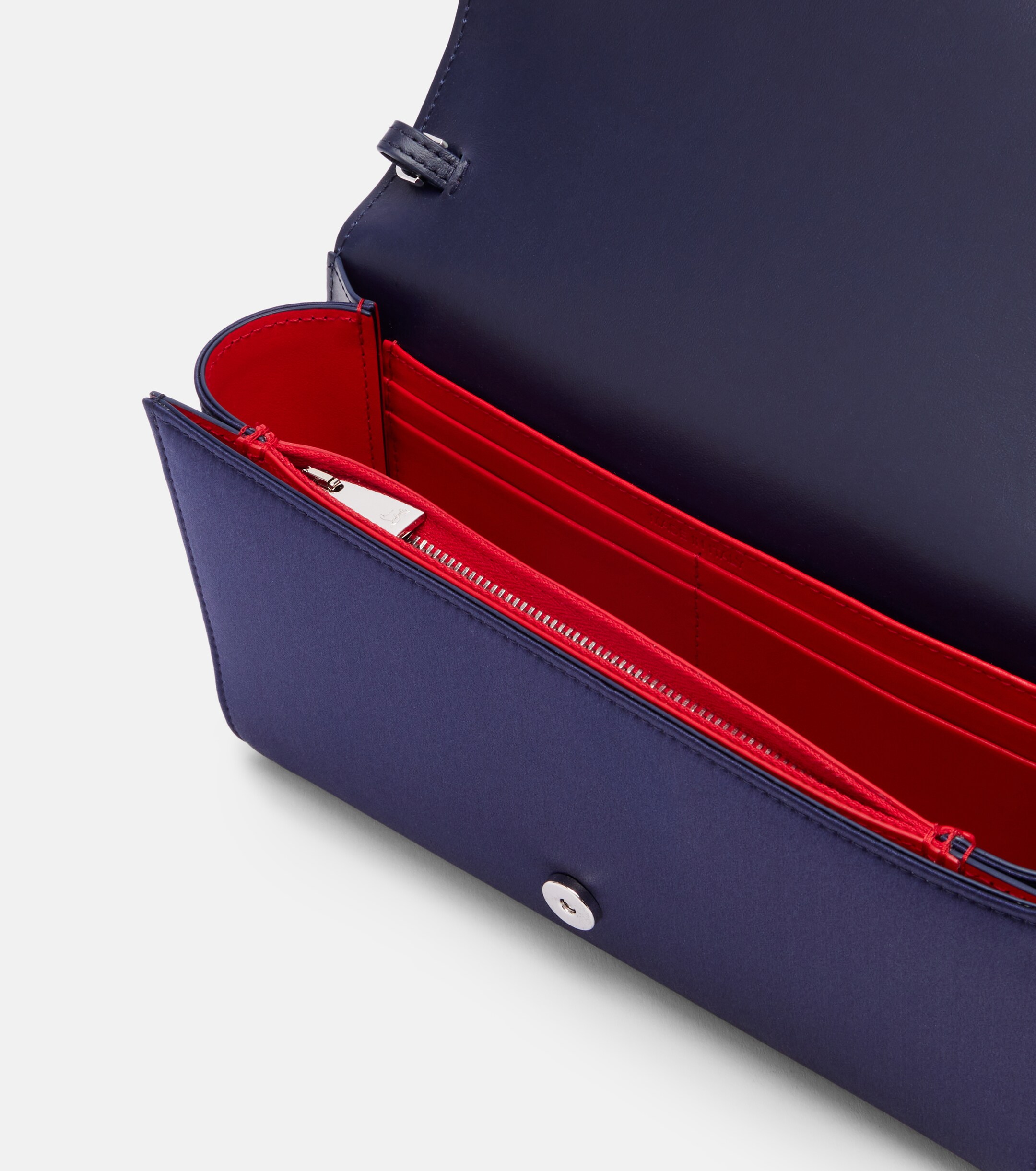 CHRISTIAN LOUBOUTIN Paloma Small satin crêpe clutch