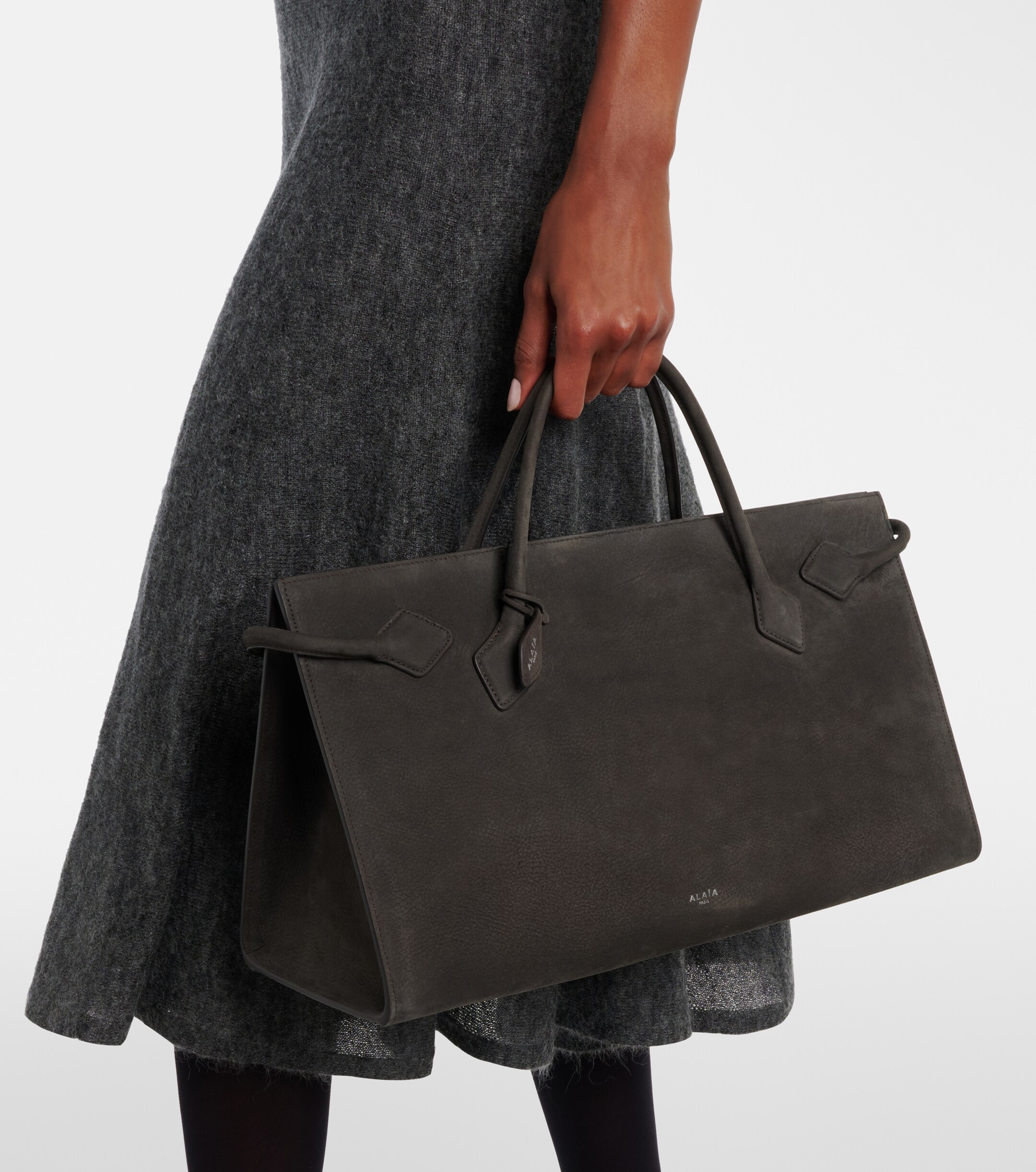 Alaïa Le Teckel Large leather shoulder bag