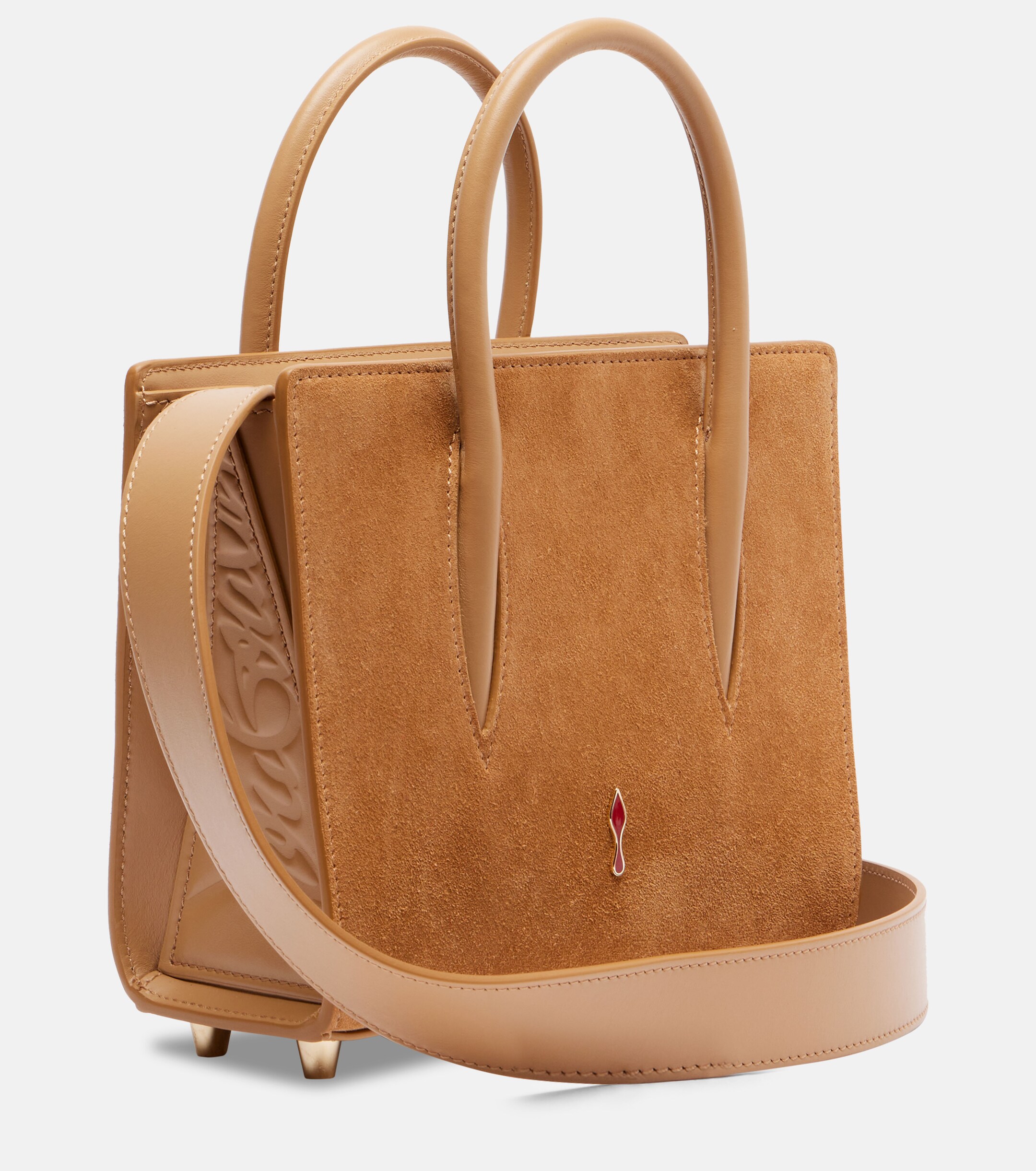 CHRISTIAN LOUBOUTIN Paloma studded suede tote bag
