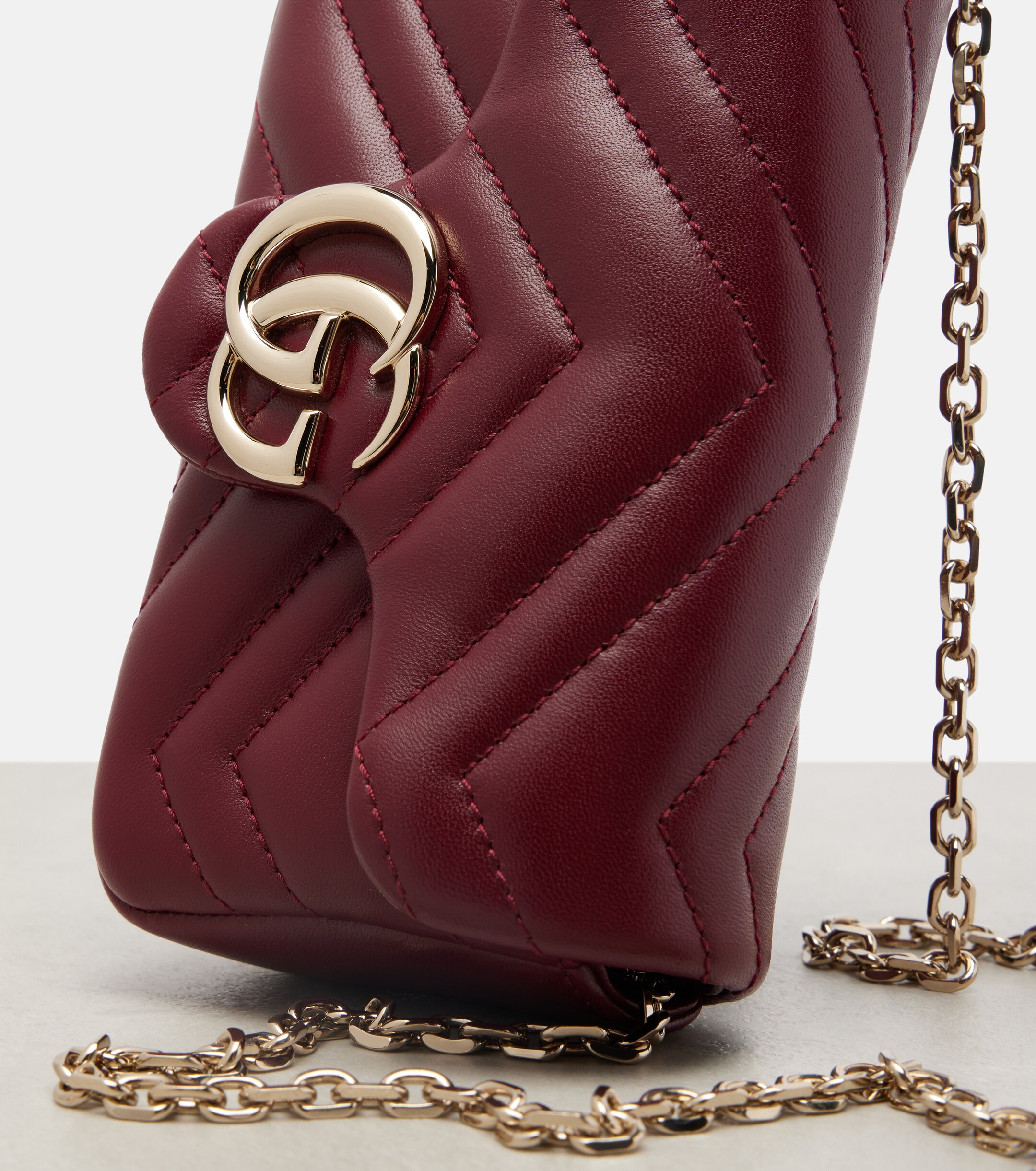 Gucci GG Marmont Mini leather crossbody bag