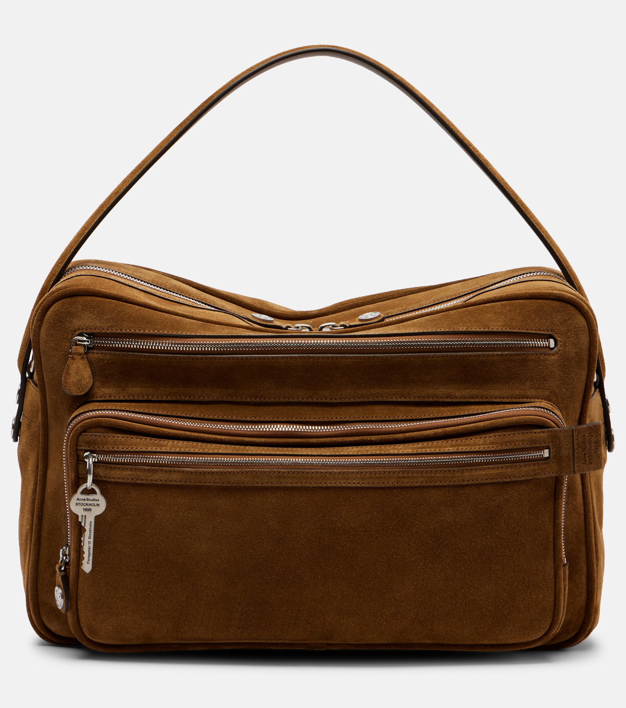 Acne Studios Camero Camera Large suede shoulder bag