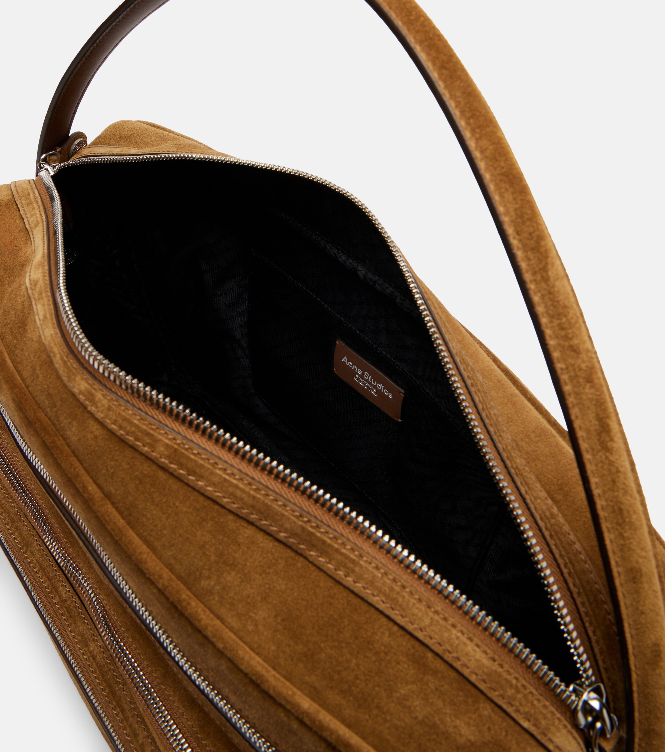 Acne Studios Camero Camera Large suede shoulder bag