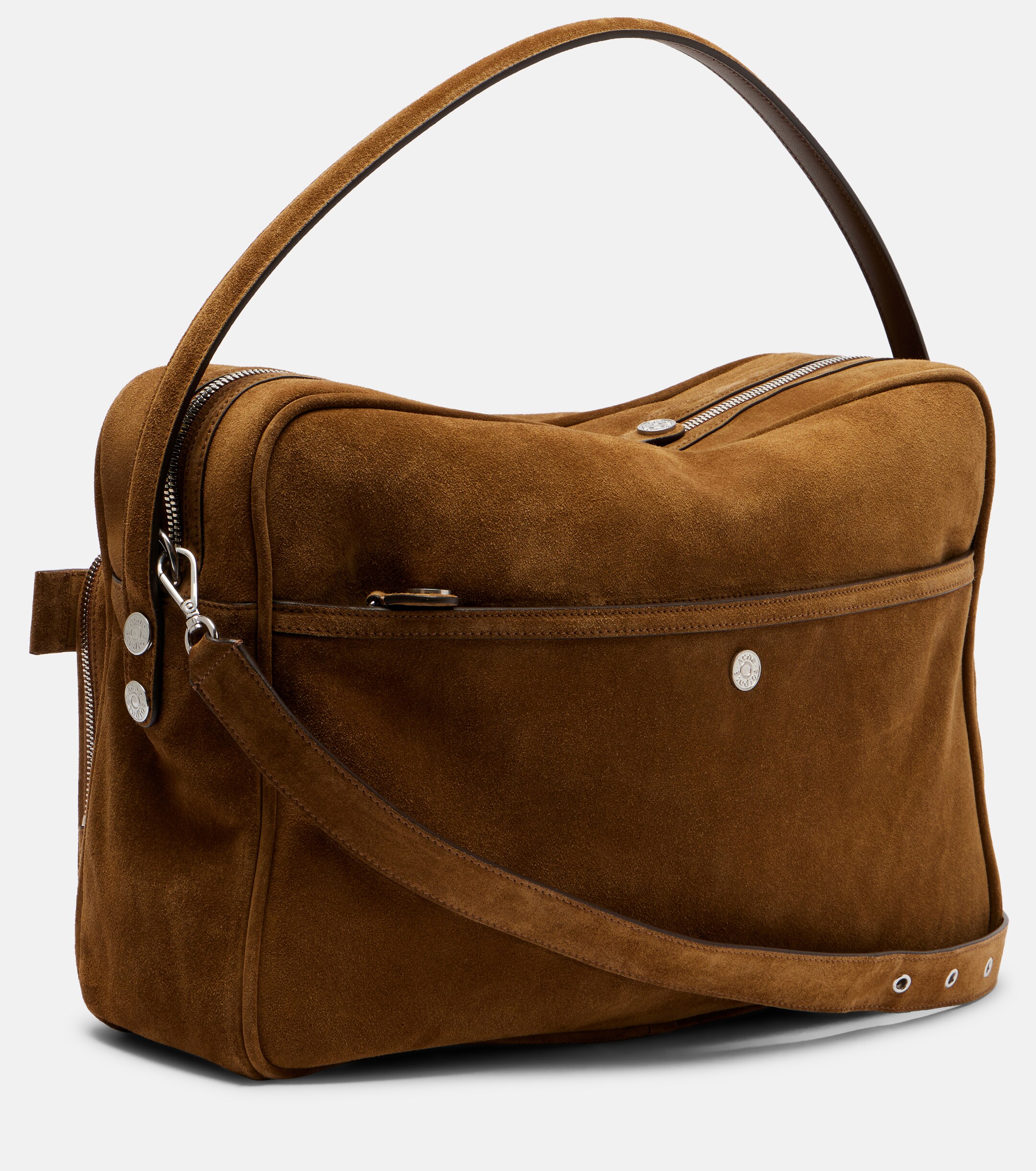 Acne Studios Camero Camera Large suede shoulder bag