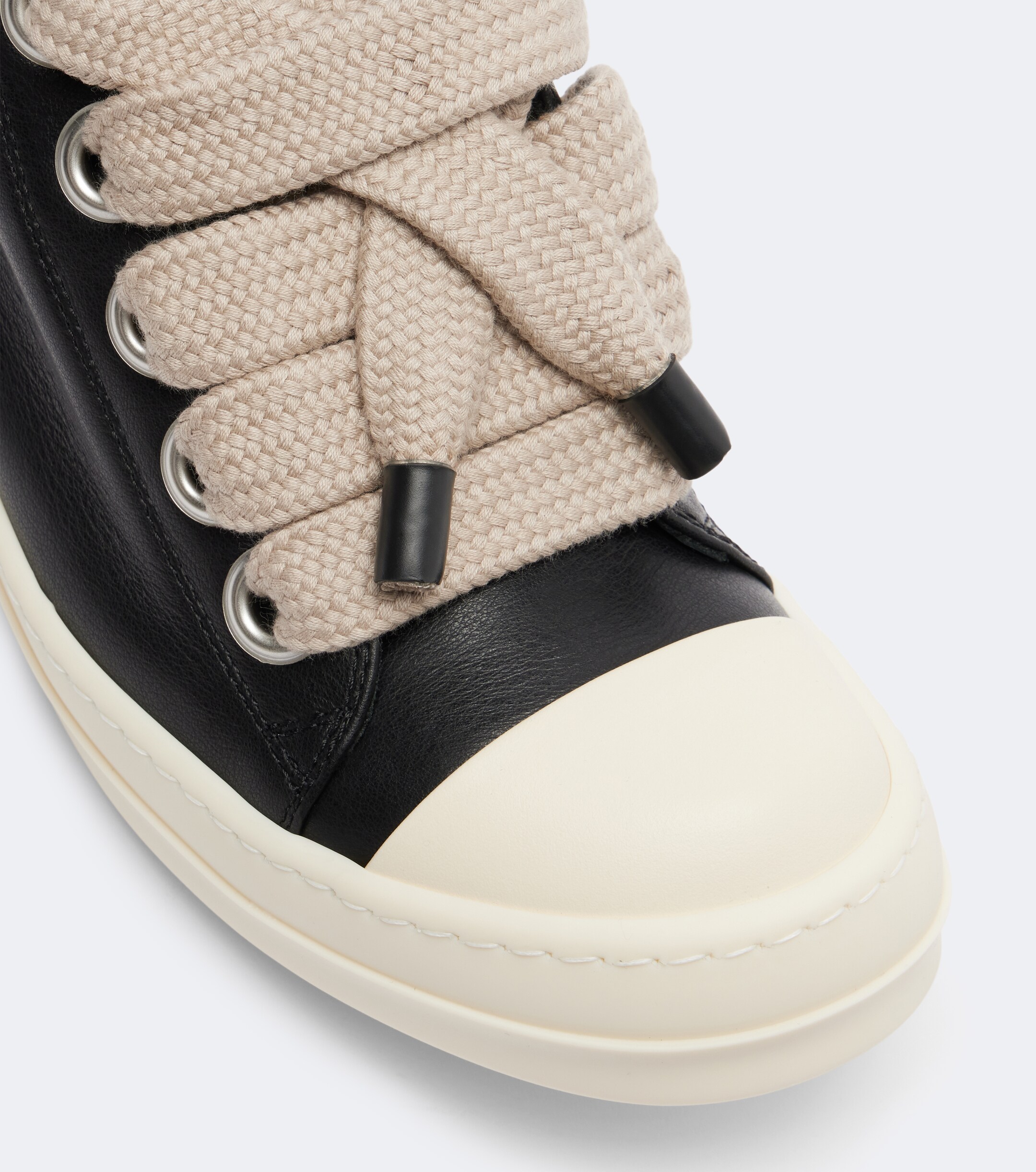 Rick Owens Rick Owens Jumbolace leather sneakers