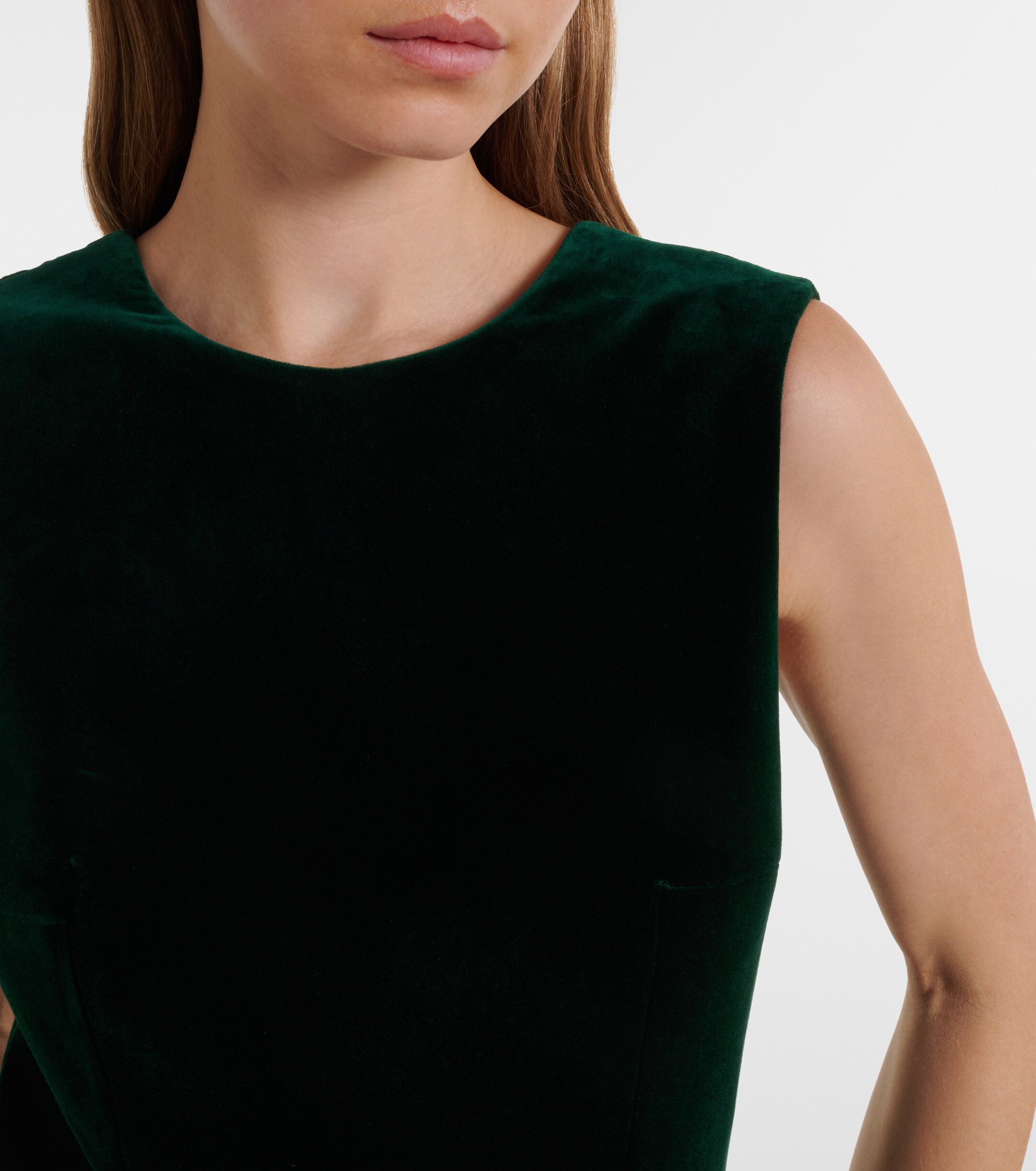 Emilia Wickstead Emilia Wickstead Nodin cotton velour gown