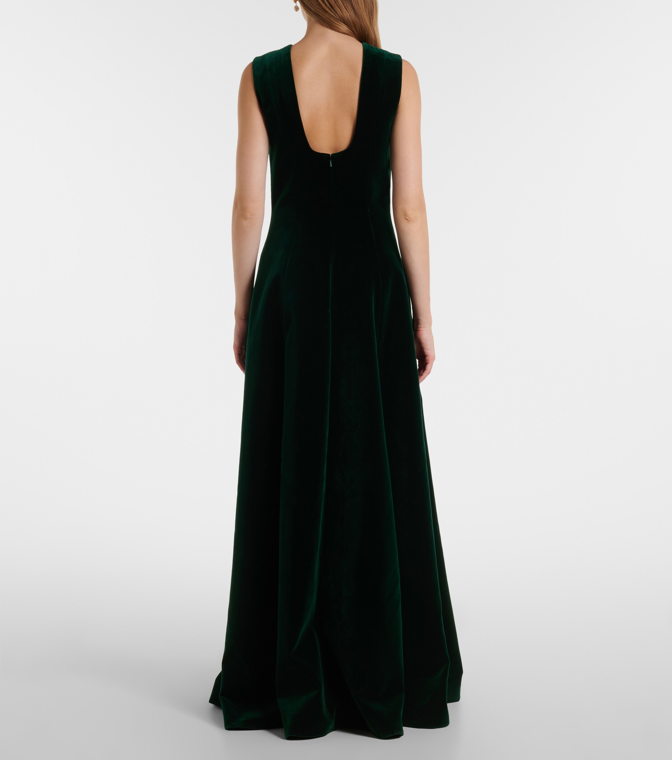 Emilia Wickstead Emilia Wickstead Nodin cotton velour gown