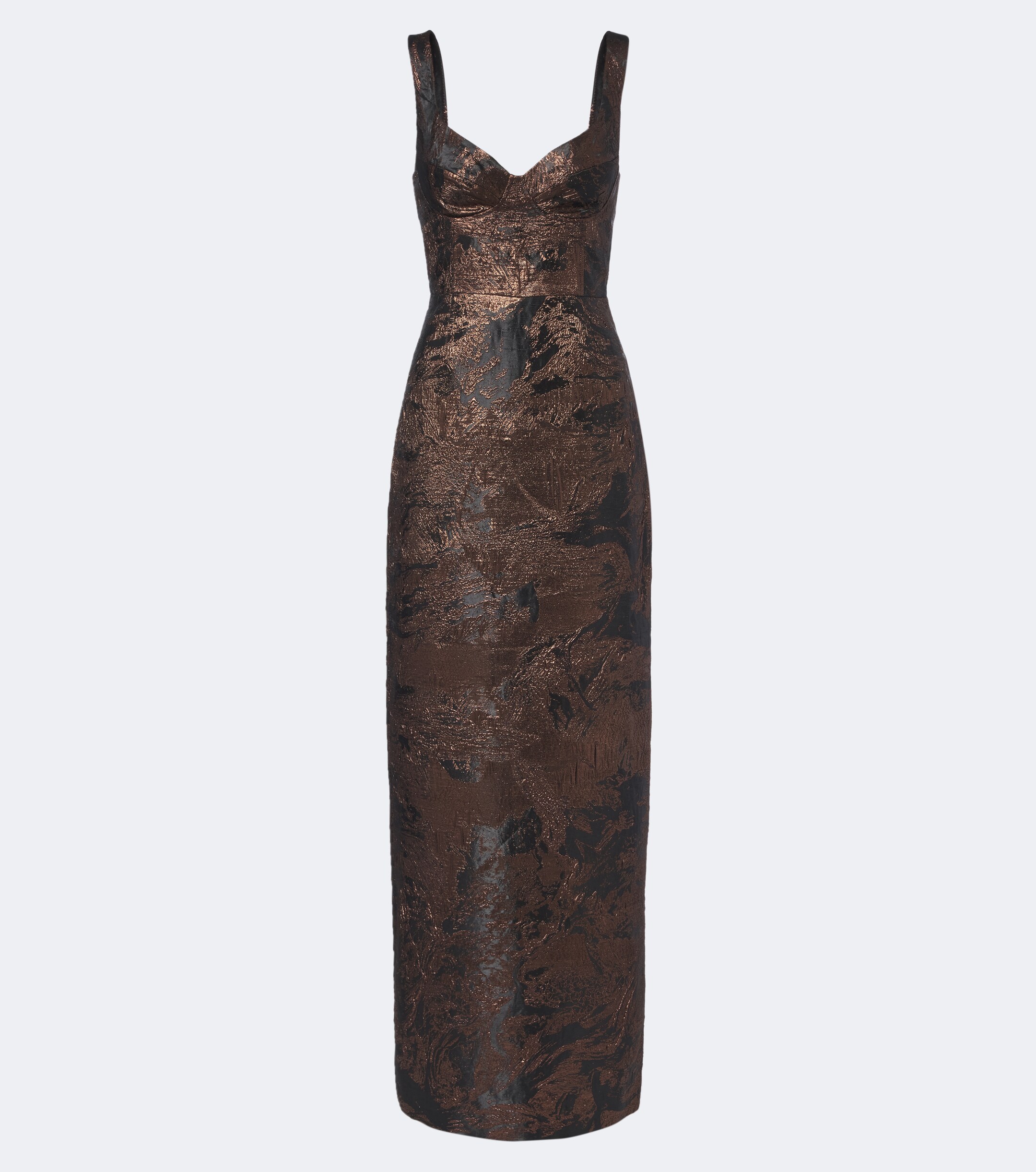 SIMKHAI Simkhai Viella jacquard gown