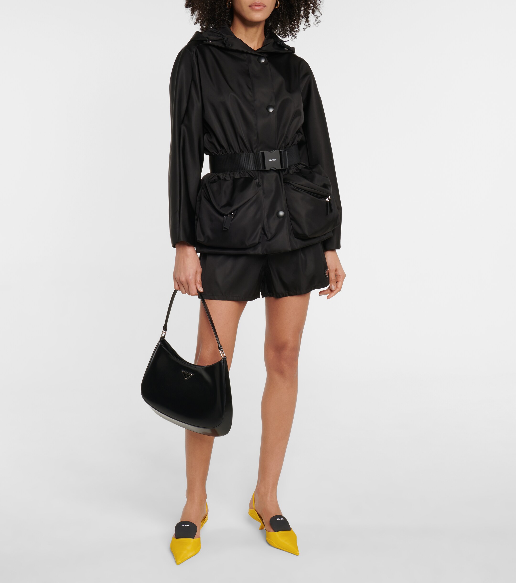 Prada Nylon slingback pumps thumbnail