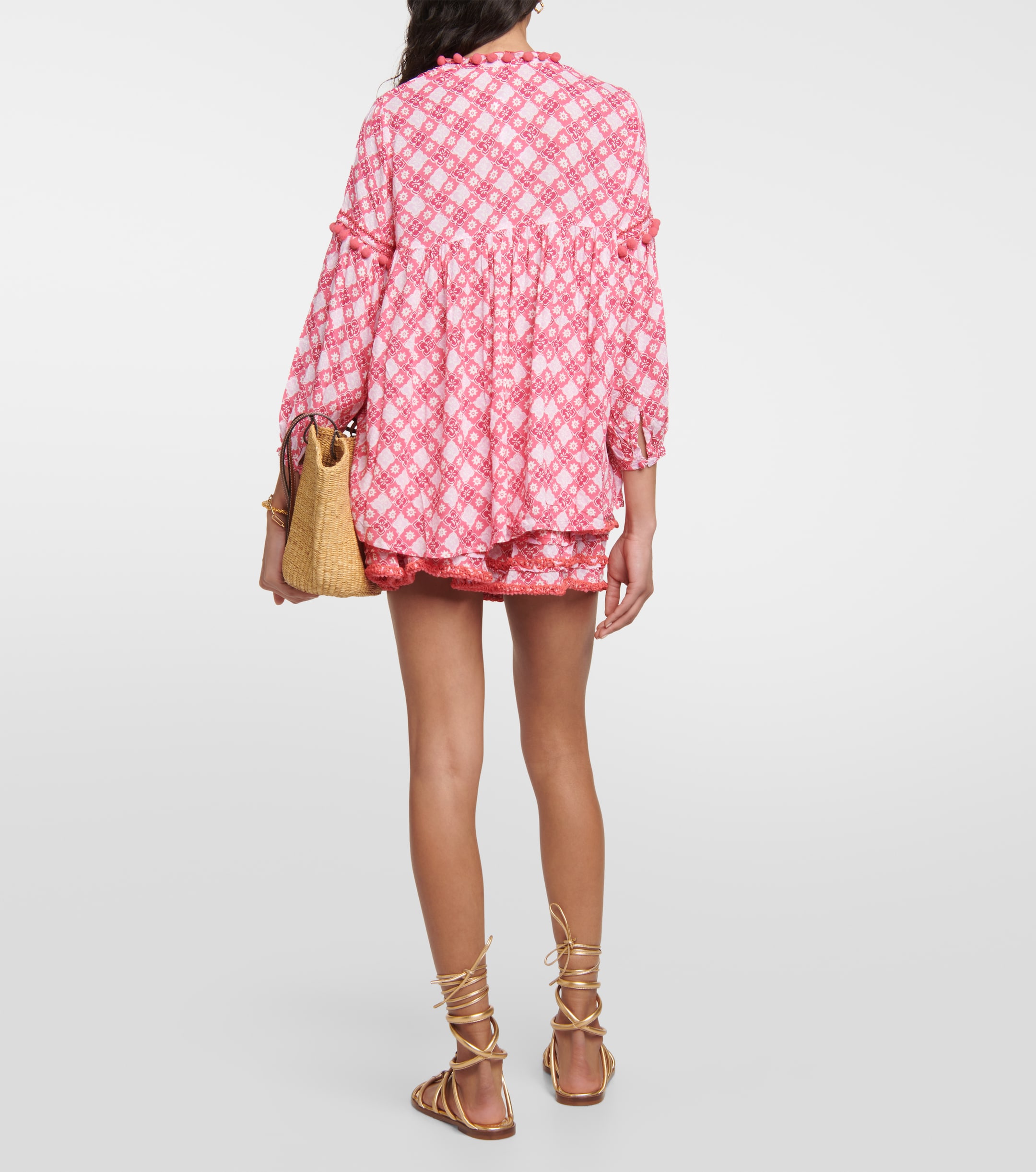 Poupette St Barth Clara printed blouse