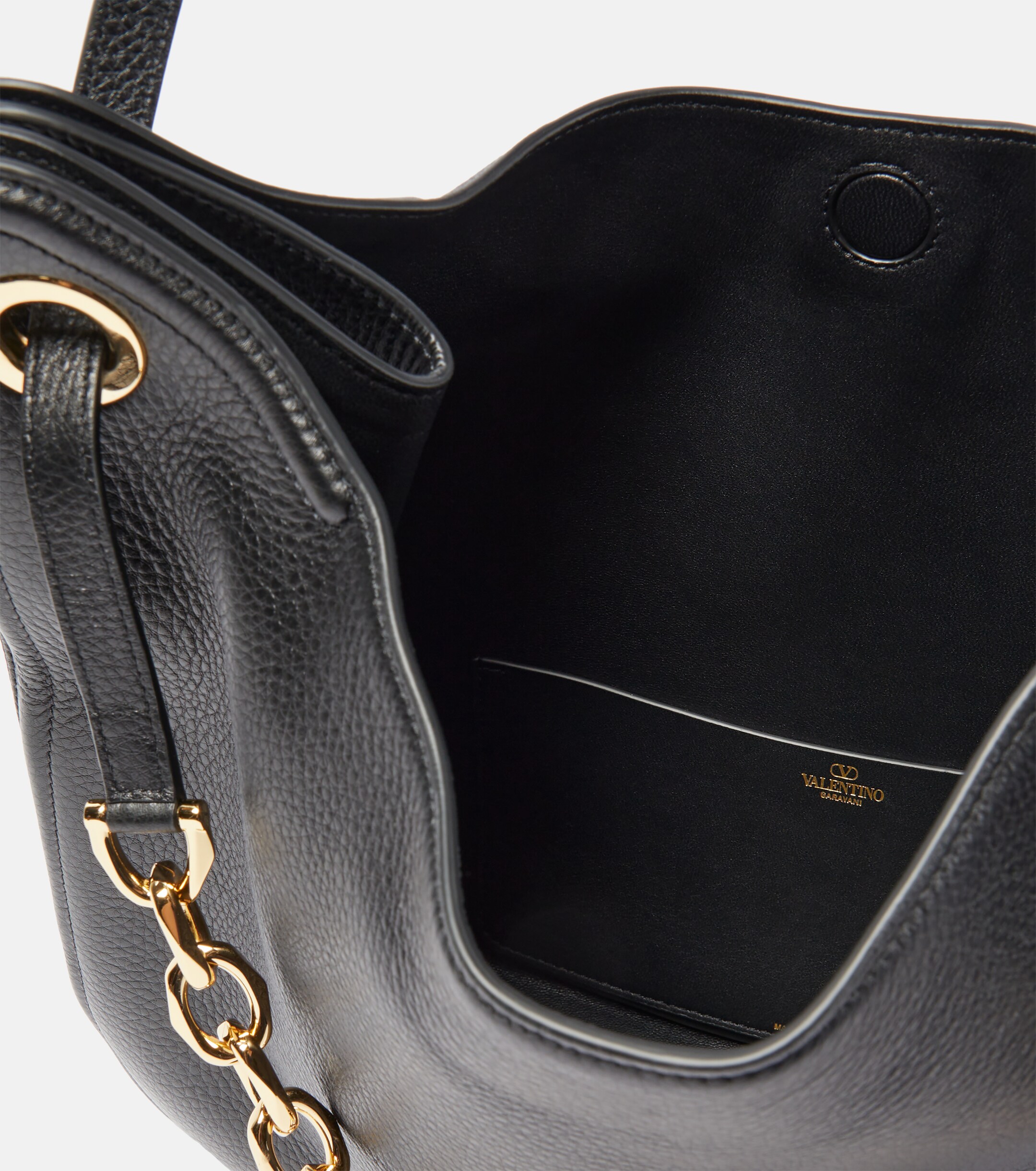 Valentino Garavani VLogo Moon Medium leather tote bag thumbnail
