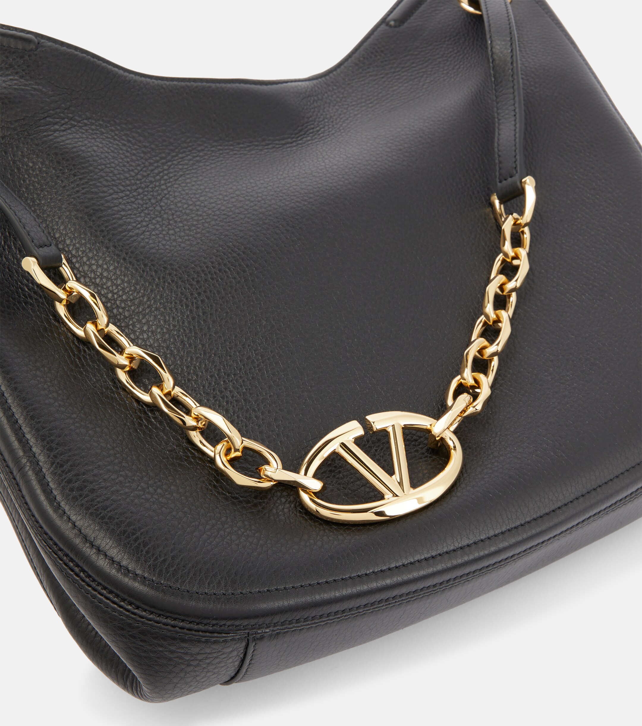Valentino Garavani VLogo Moon Medium leather tote bag thumbnail