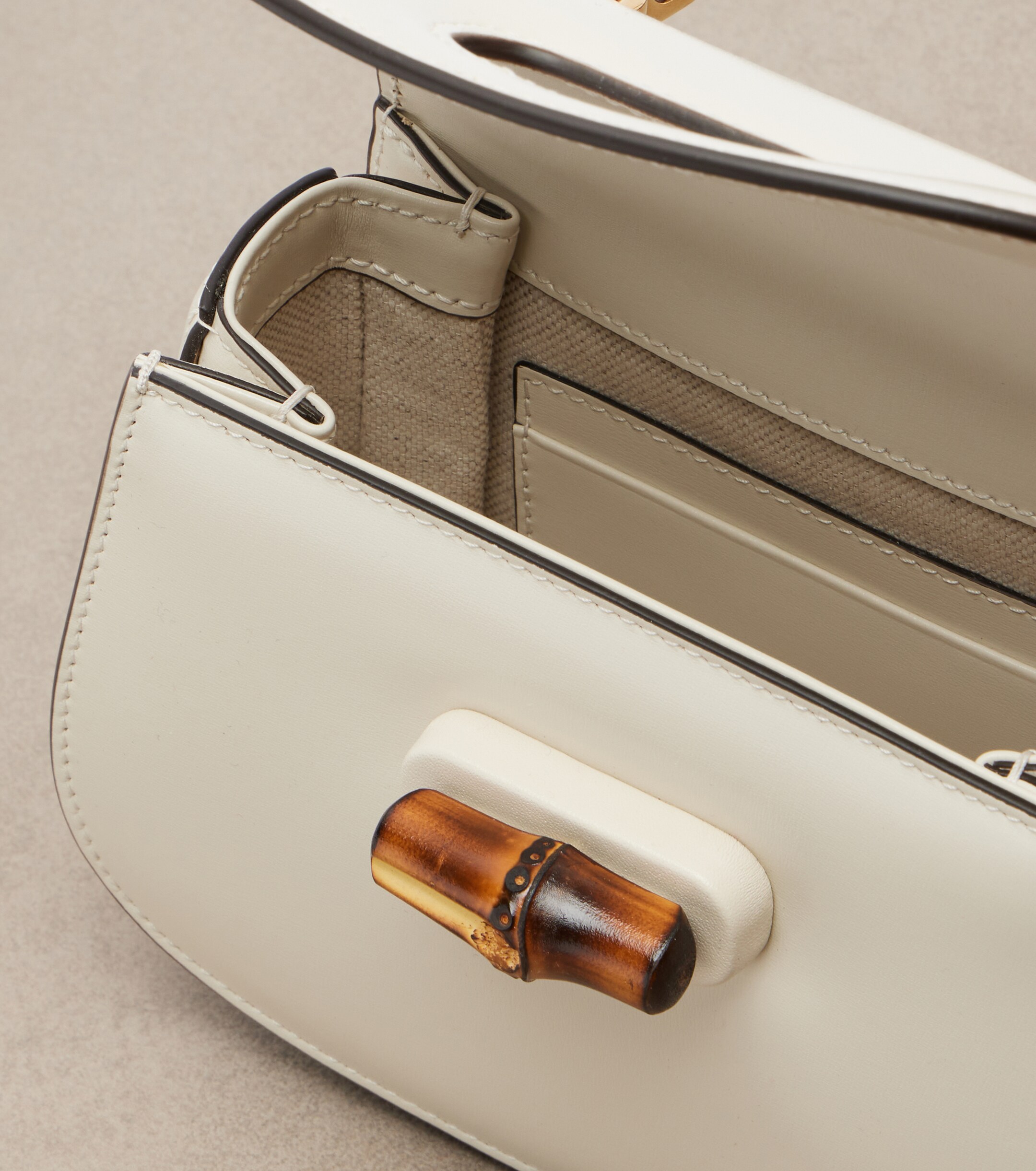 Gucci Gucci Gucci Bamboo 1947 Mini leather top-handle bag