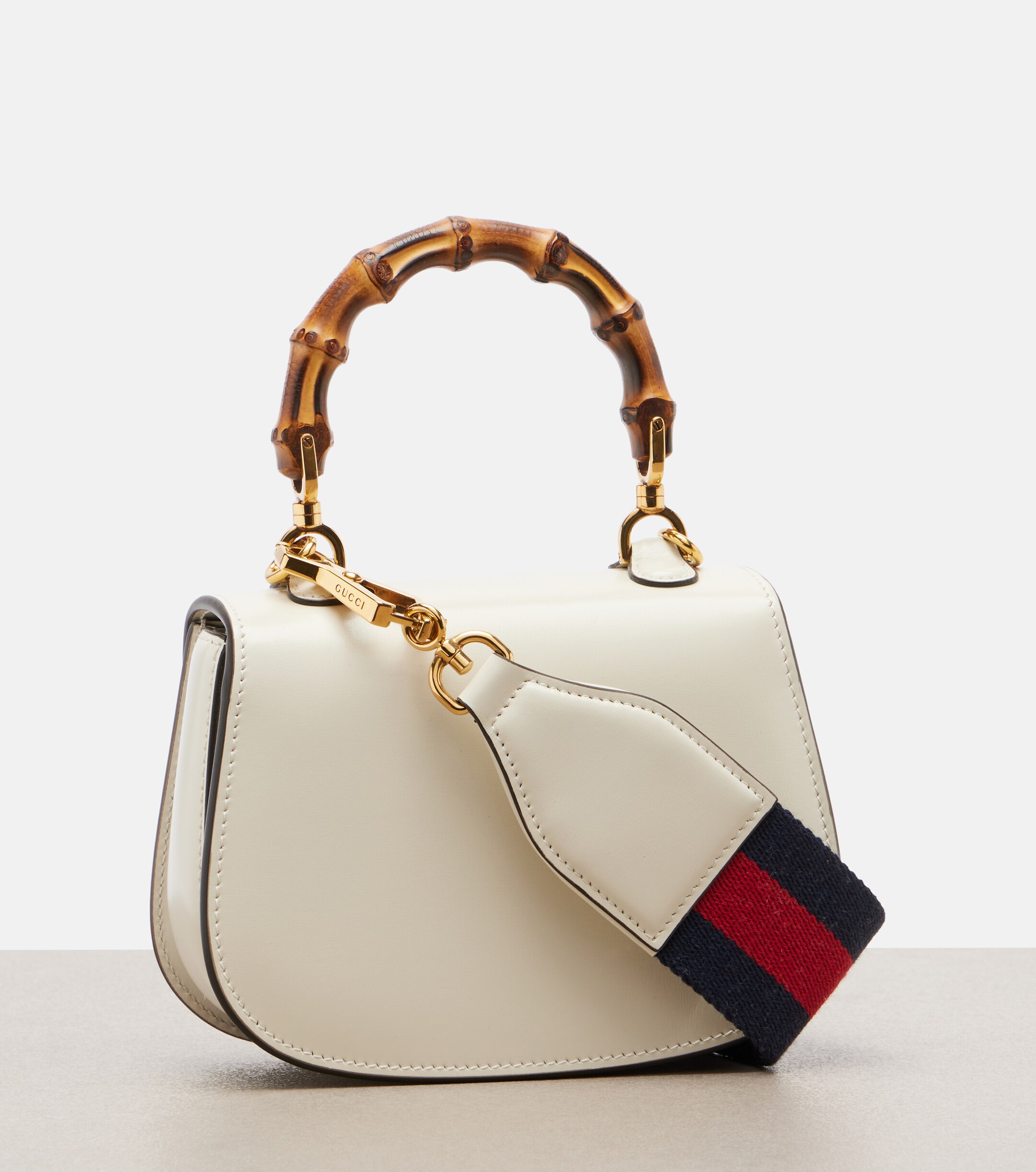 Gucci Gucci Gucci Bamboo 1947 Mini leather top-handle bag