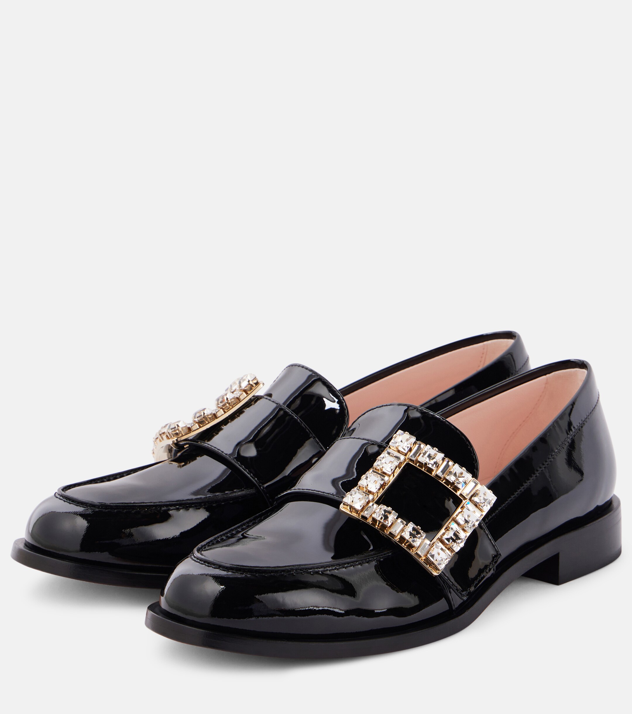 ROGER VIVIER Très Vivier patent leather loafers thumbnail
