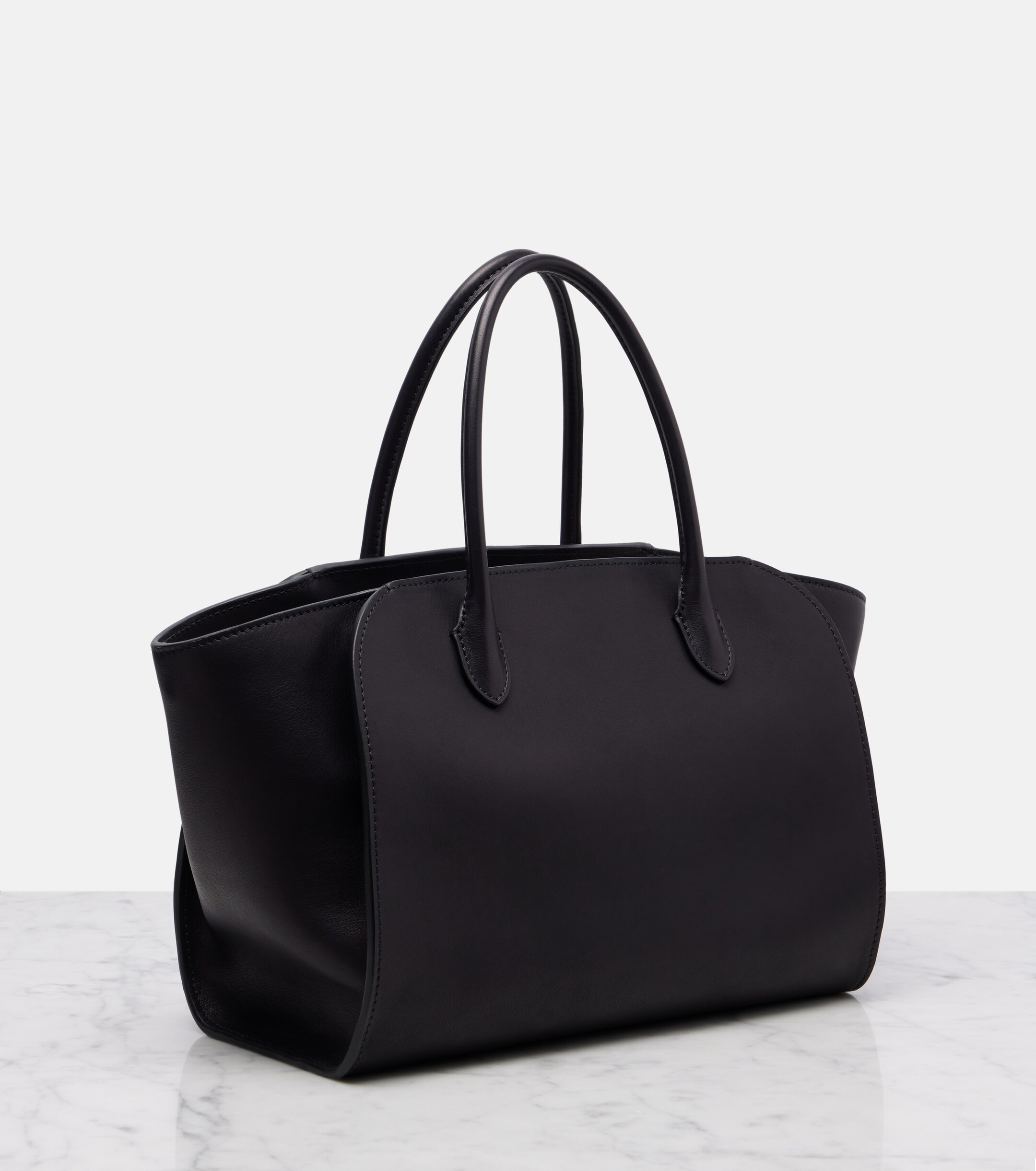 The Row Marlo 12 leather tote bag