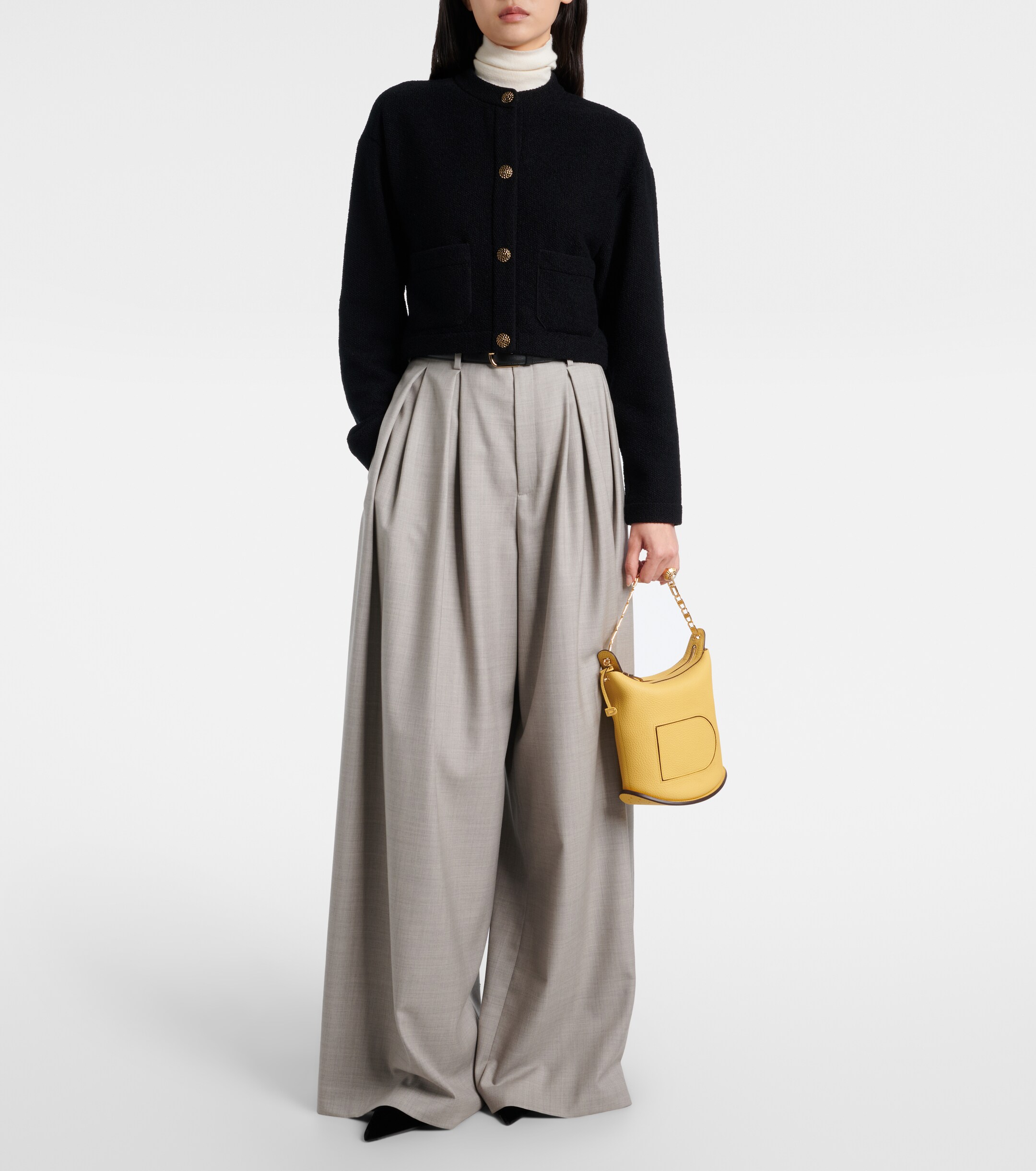 Delvaux Pin Twist leather shoulder bag thumbnail