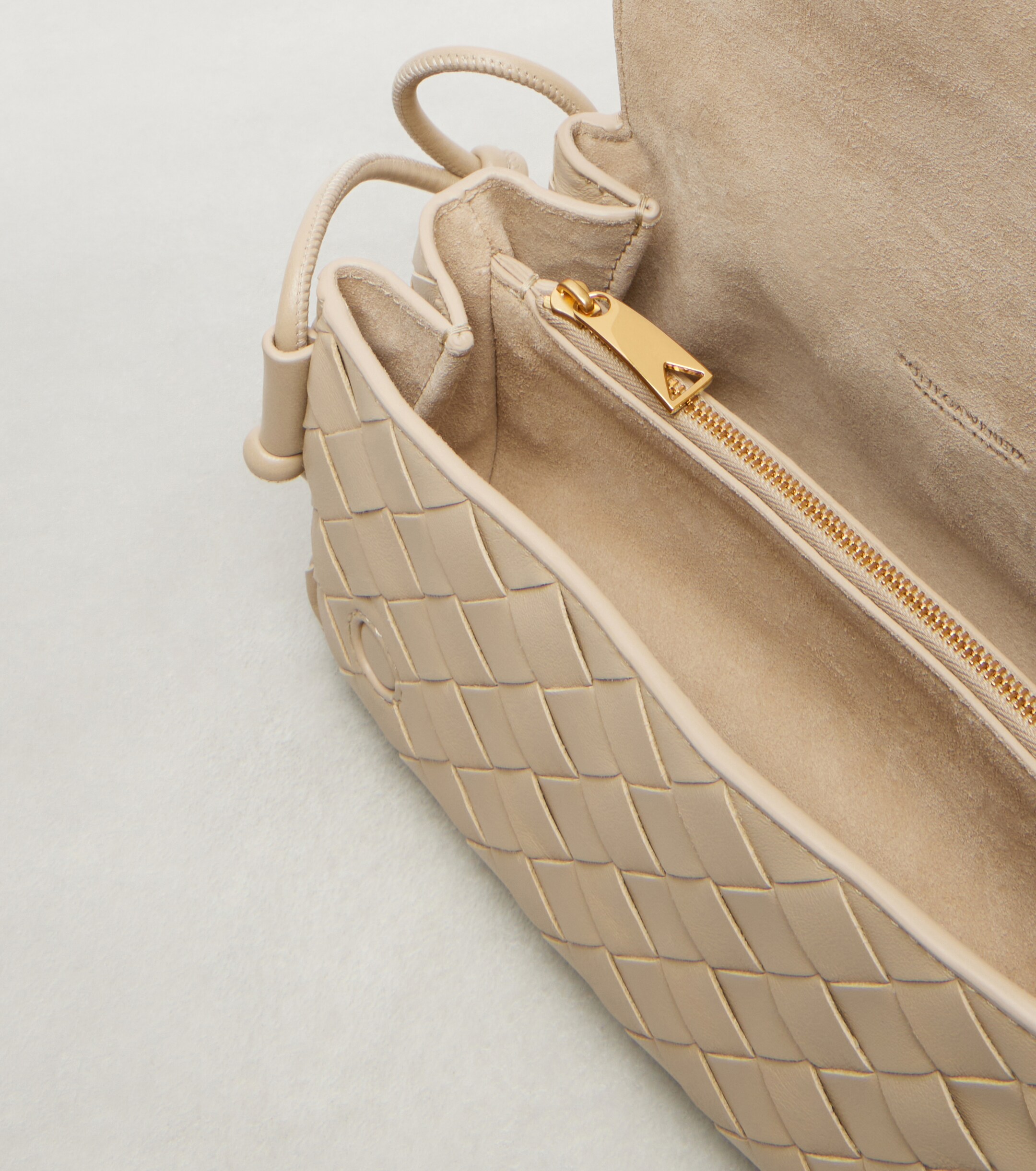Bottega Veneta Notturno Intrecciato leather crossbody bag
