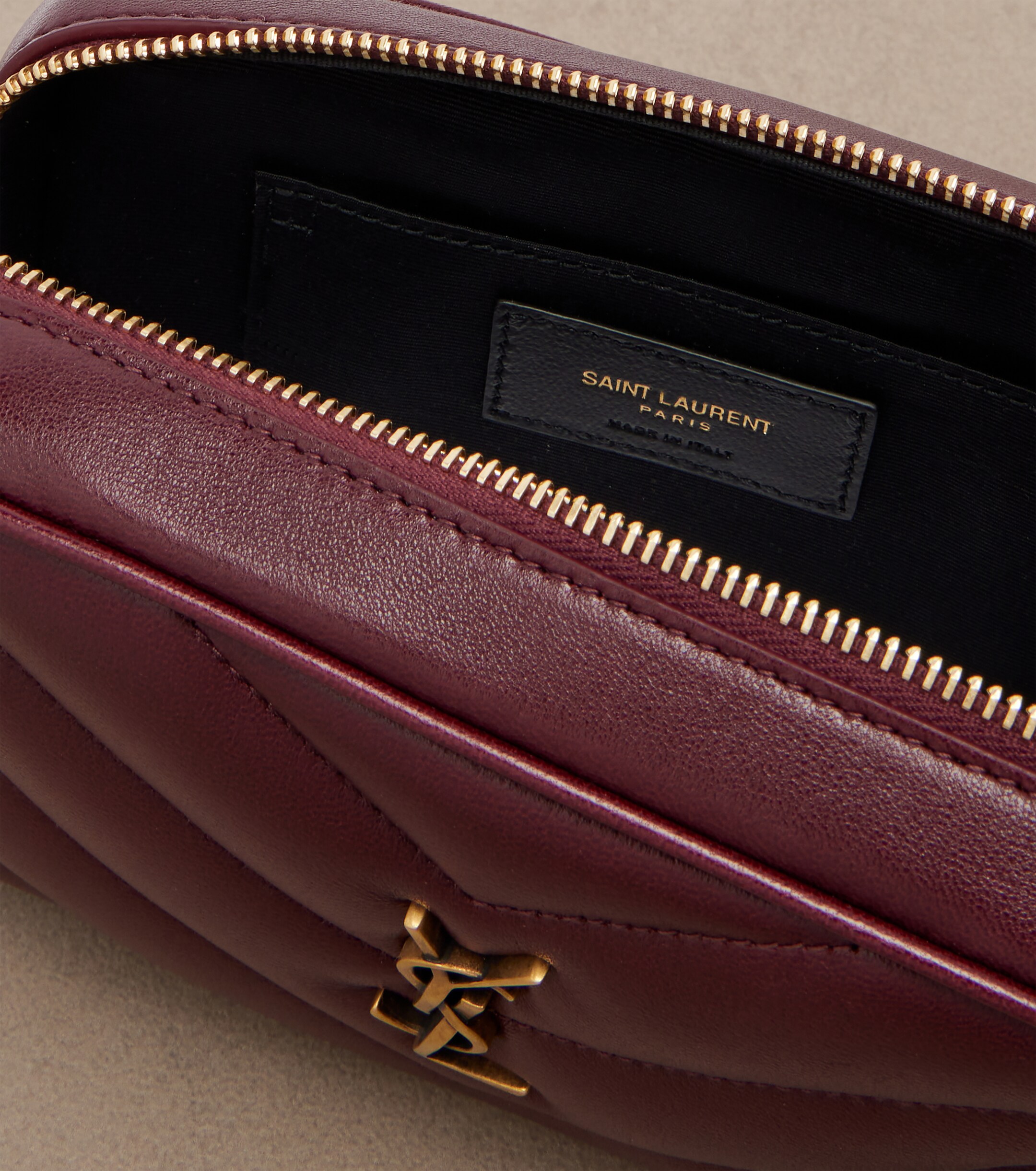 Saint Laurent Loulou Mini quilted leather camera bag
