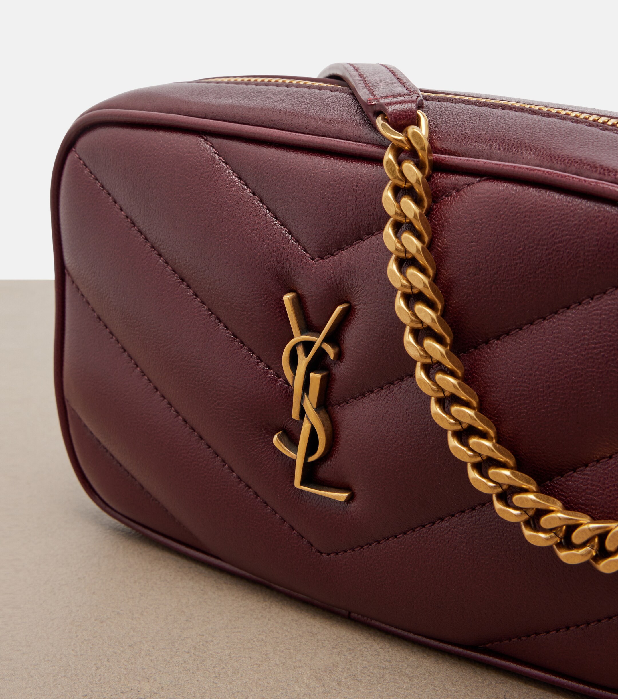 Saint Laurent Loulou Mini quilted leather camera bag