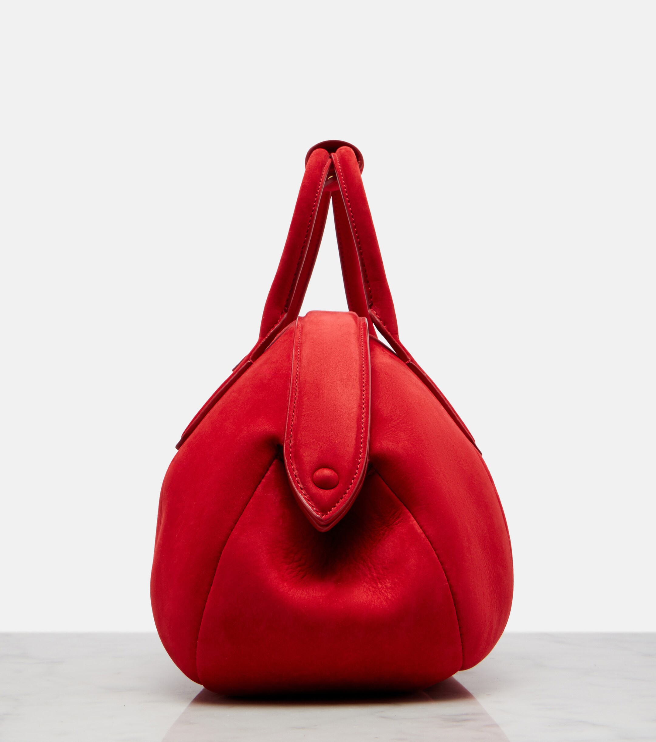 Alaïa Purse Small suede top-handle bag