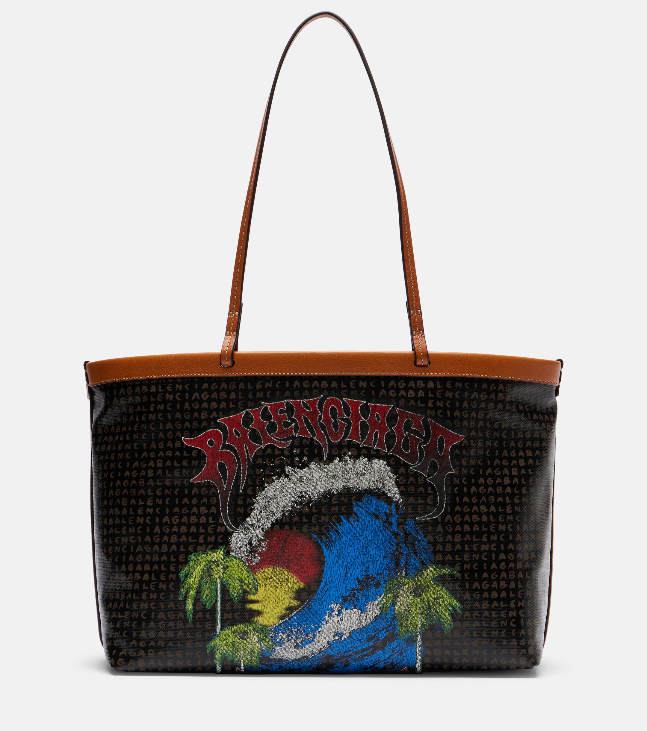 Balenciaga Select Medium canvas tote bag