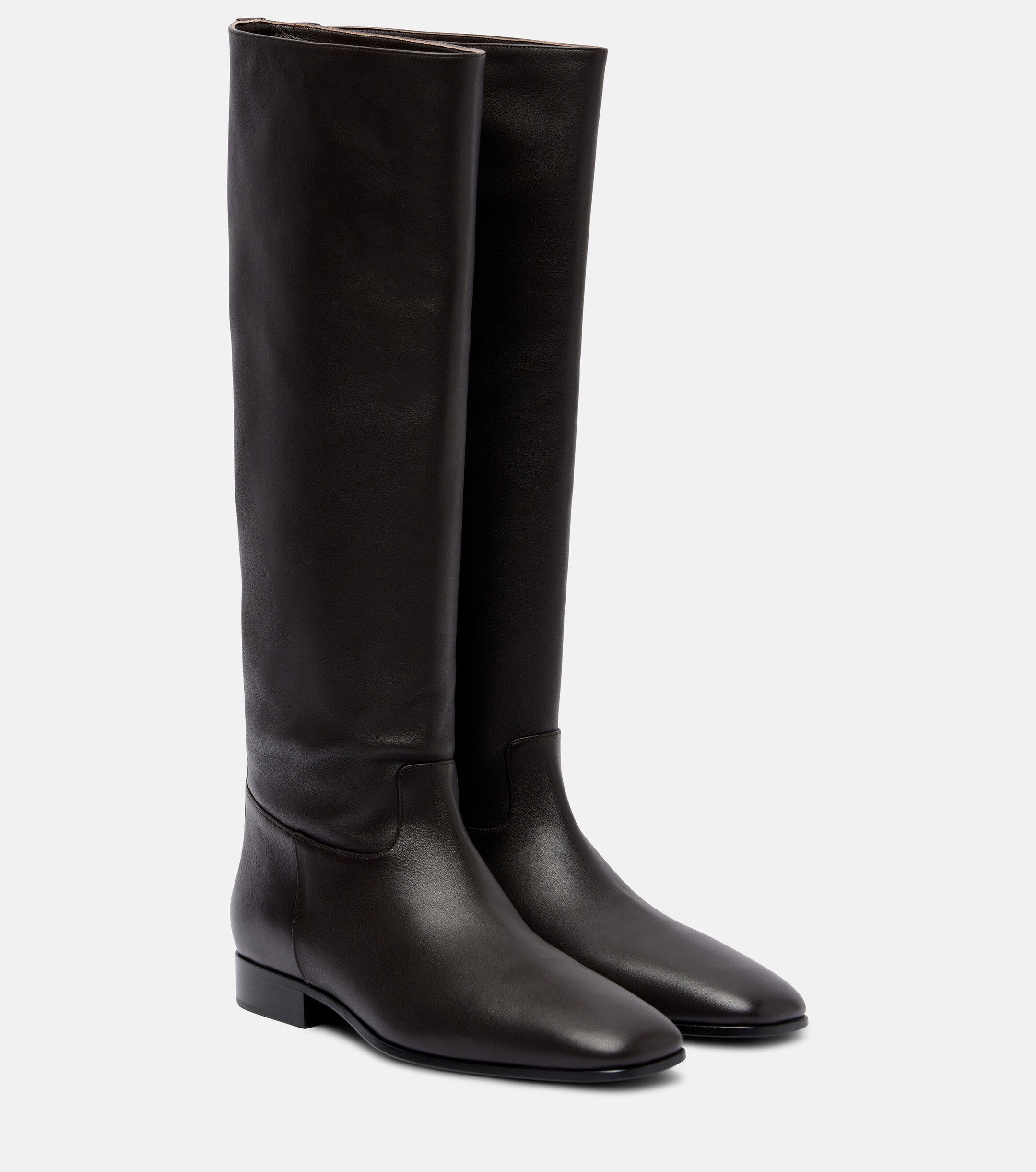 Herbert Levine Herbert Levine Rein It In leather knee-high boots