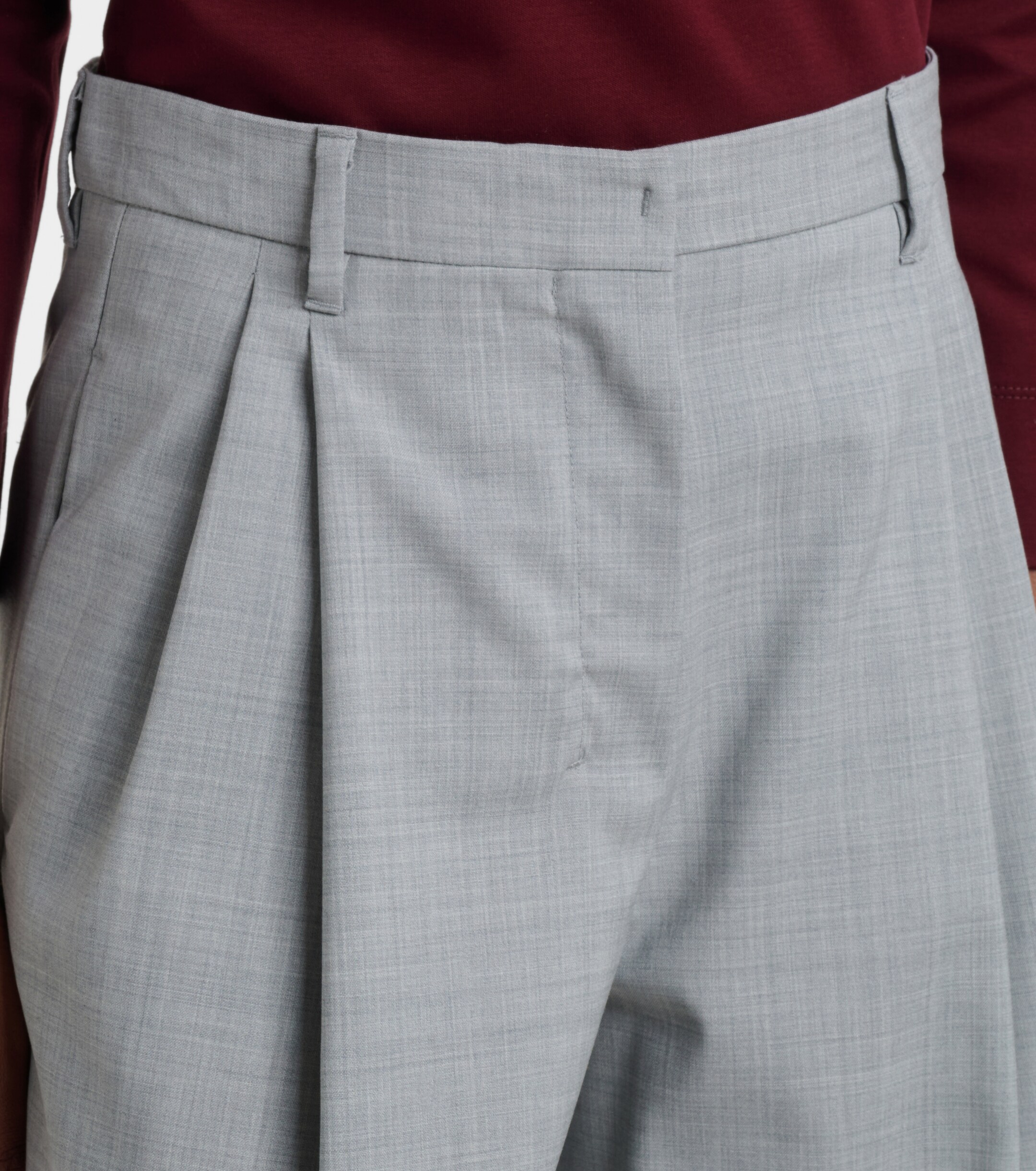 S Max Mara 'S Max Mara Wide-leg pleated virgin wool pants