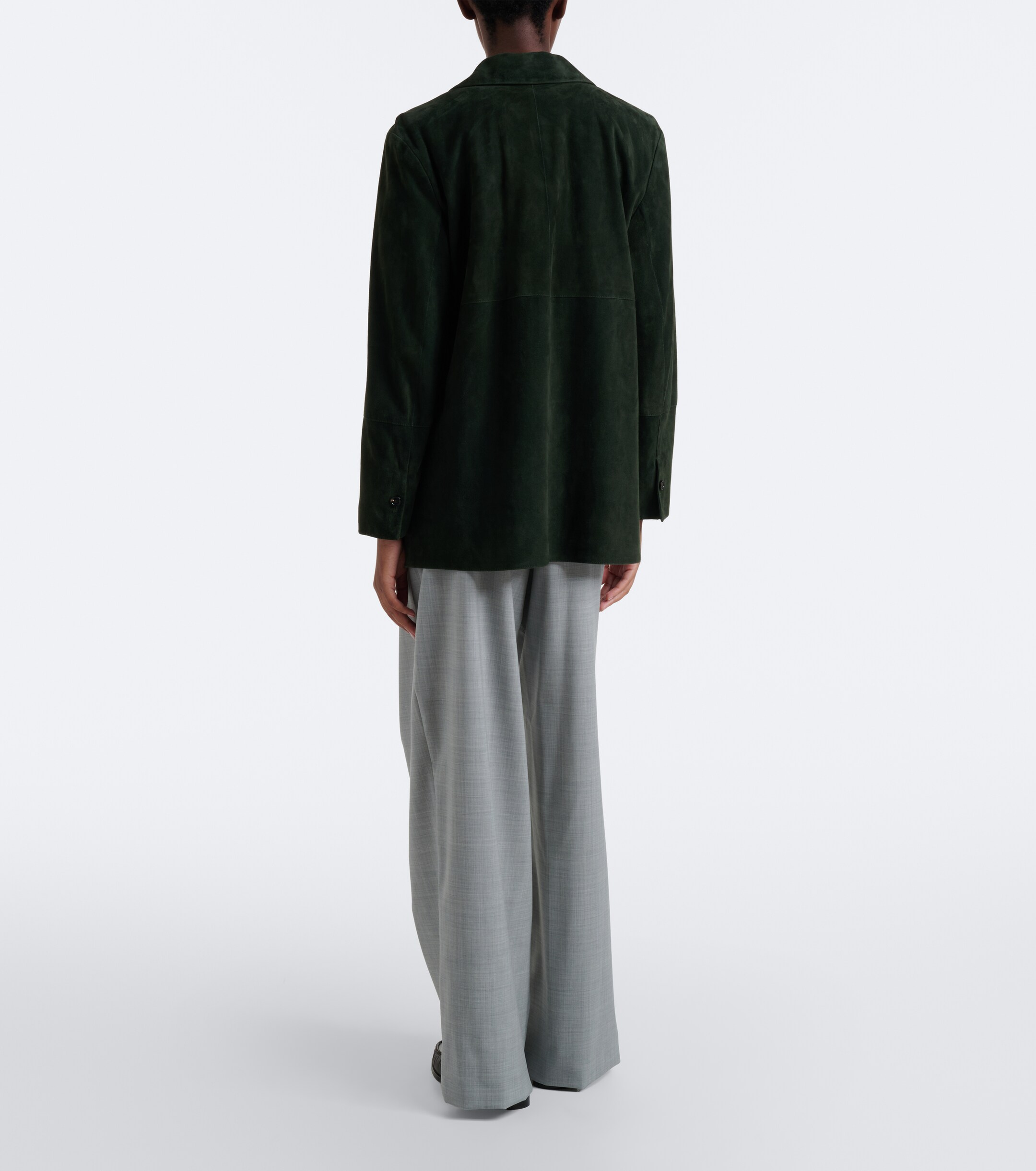 S Max Mara 'S Max Mara Wide-leg pleated virgin wool pants