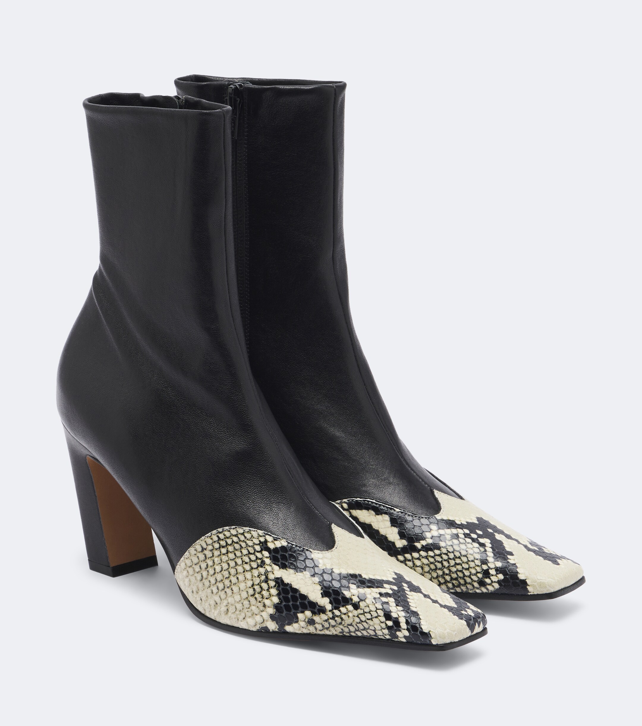 KHAITE Khaite Nevada leather ankle boots