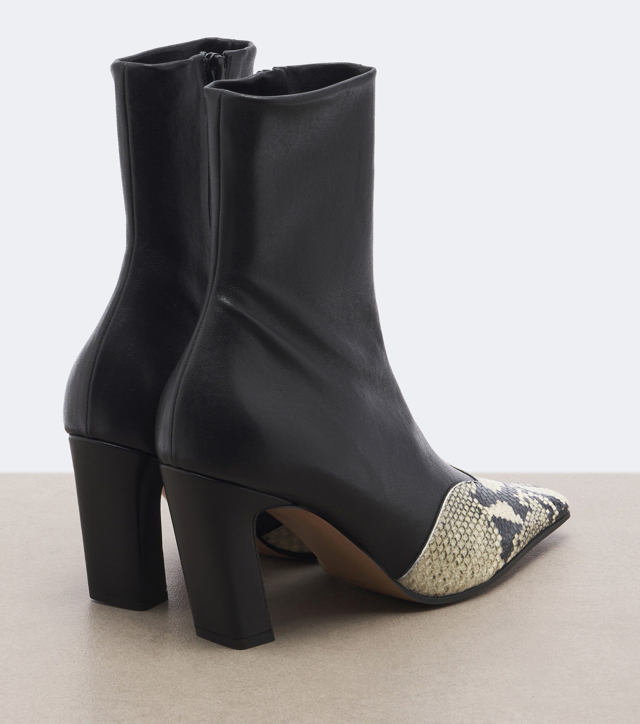 KHAITE Khaite Nevada leather ankle boots