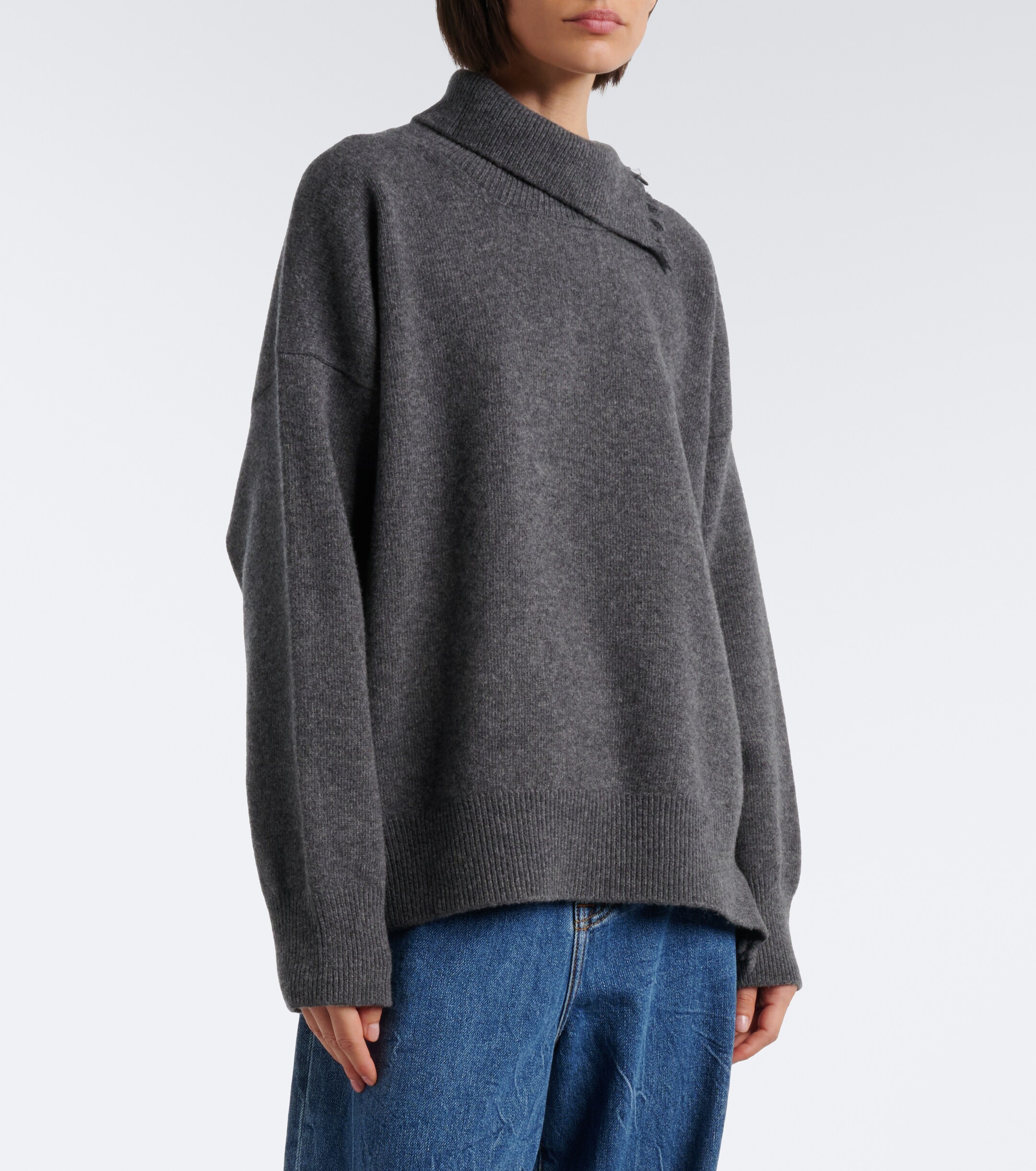 Róhe Róhe Distressed wool-blend sweater