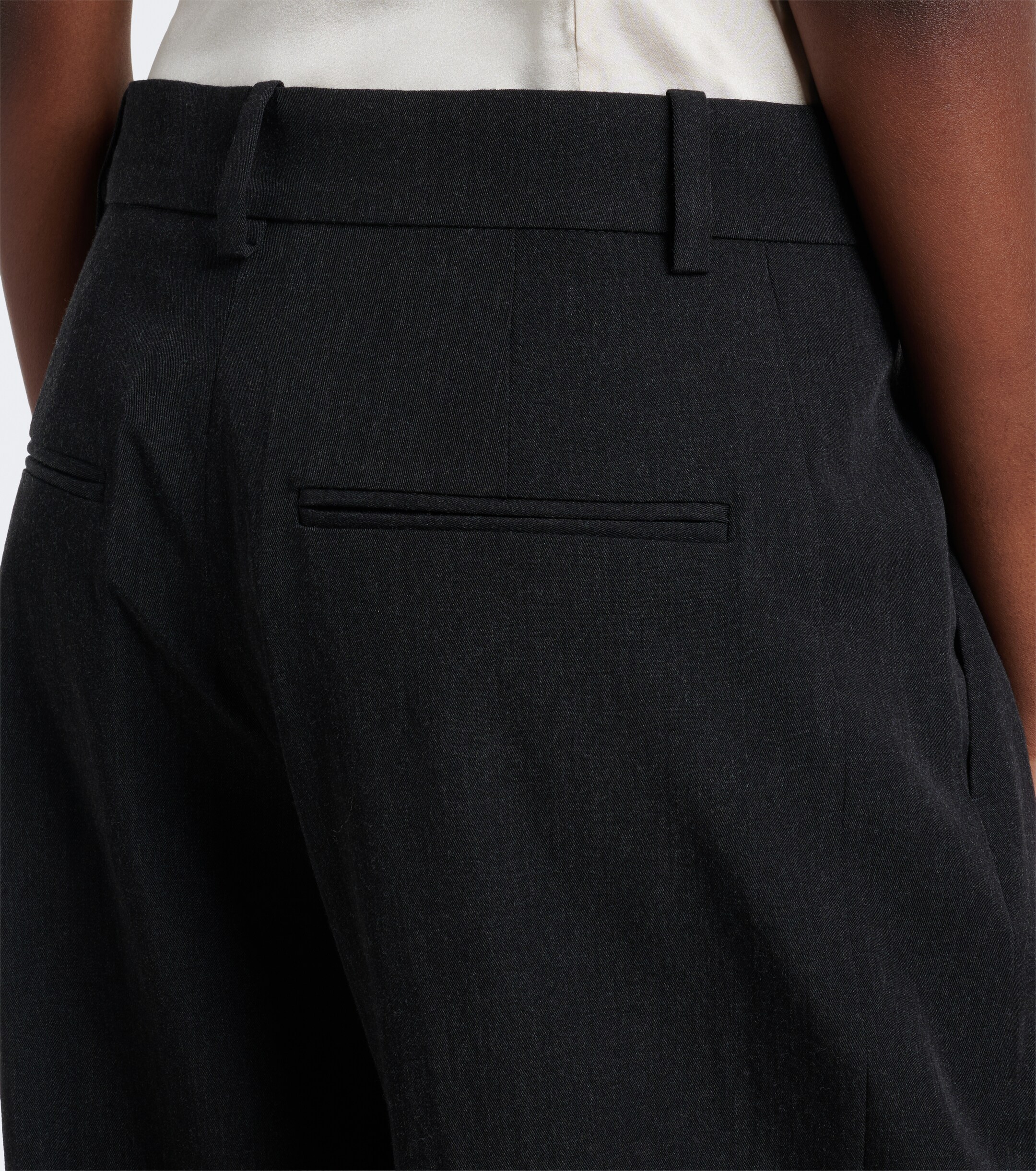 Isabel Marant Isabel Marant Lyda pleated virgin wool straight pants